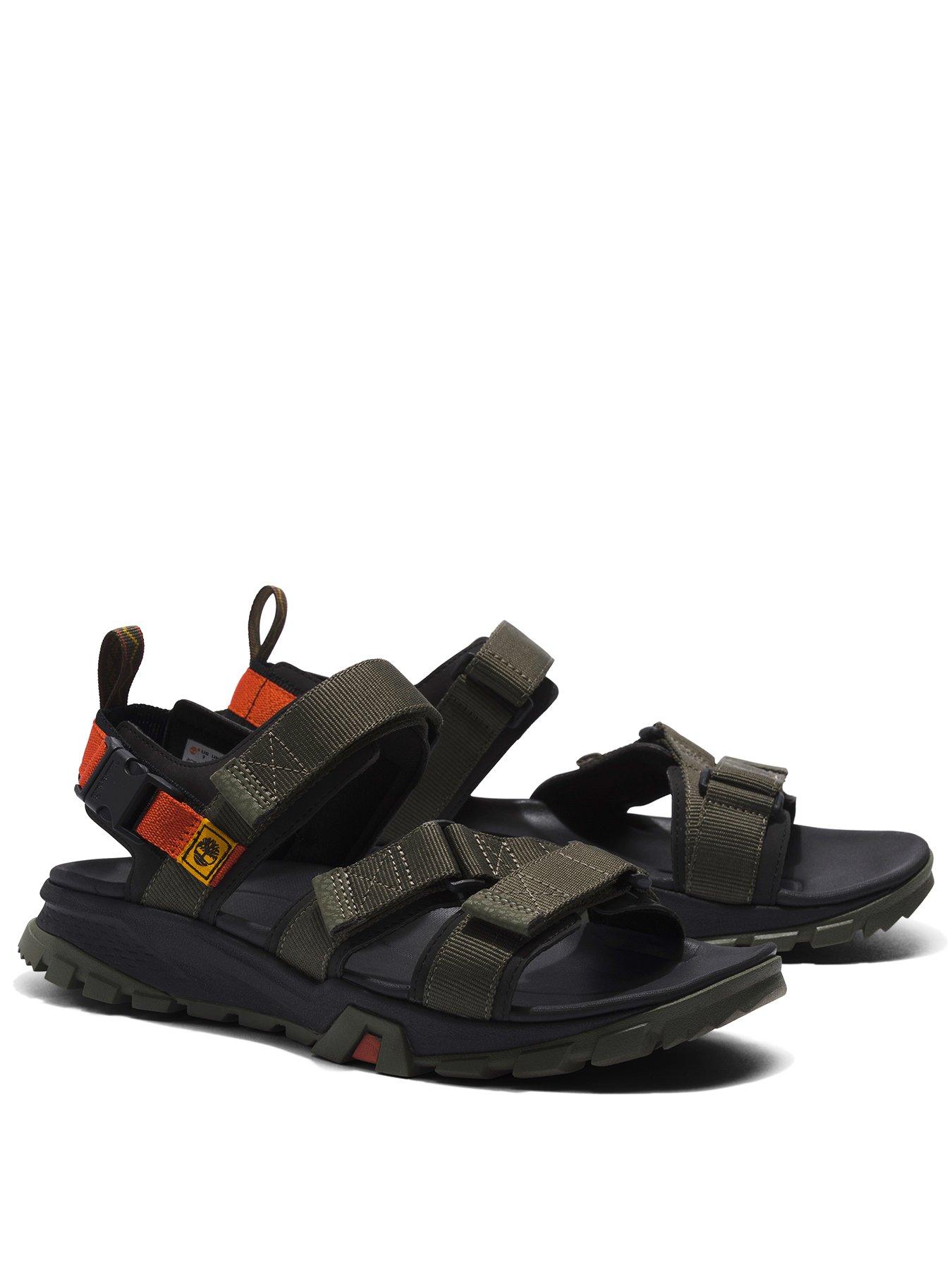  image of timberland-garrison-trail-sandal-dark-green