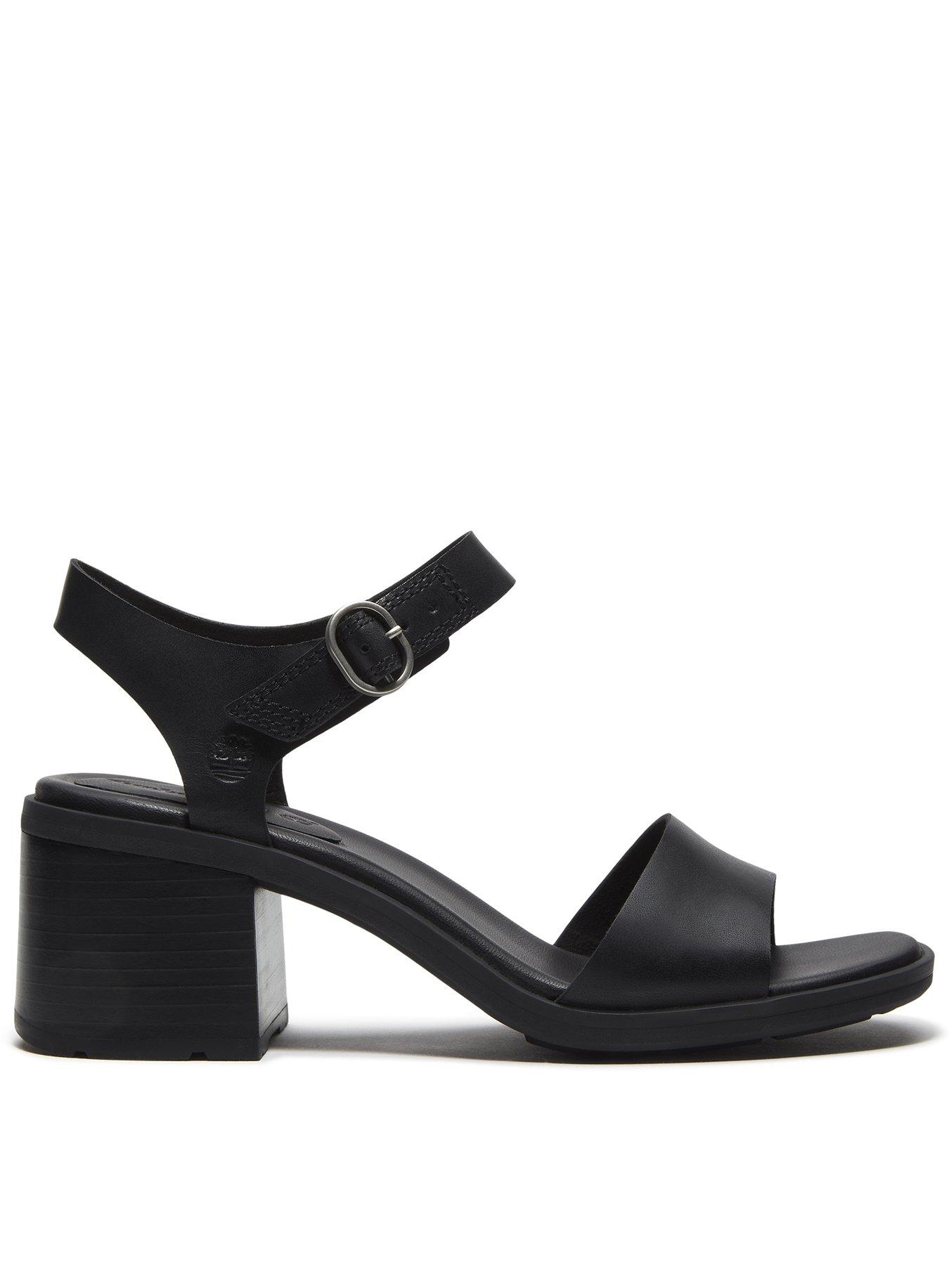 Image 1 of 5 of Timberland Bellevaux Backstrap Sandal - Black