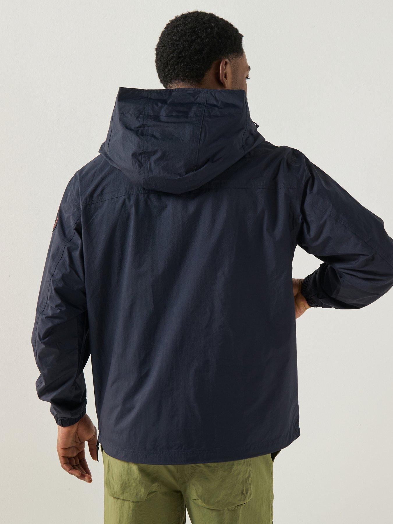  image of napapijri-mens-next-raincoat-blue
