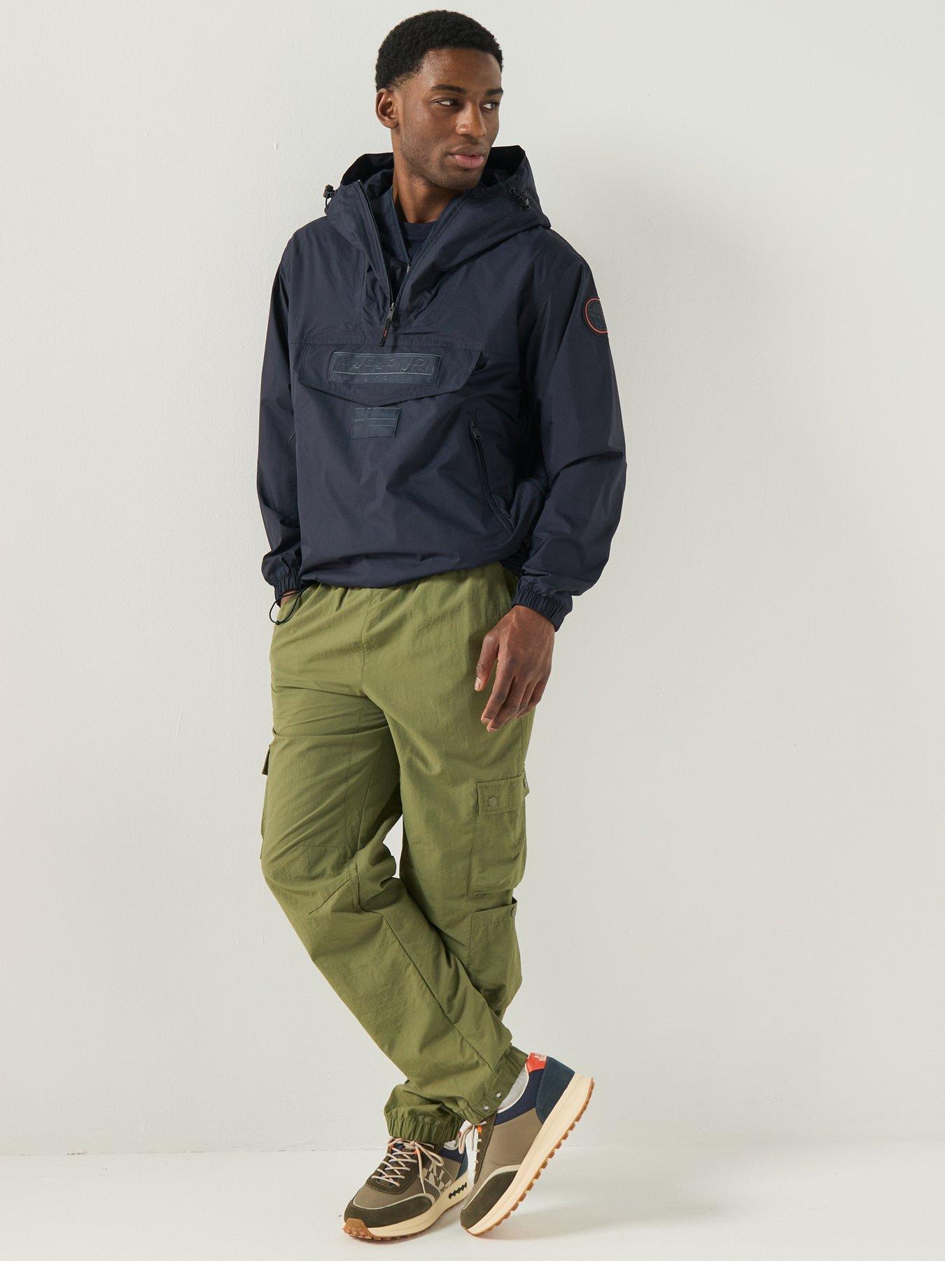  image of napapijri-mens-next-raincoat-blue