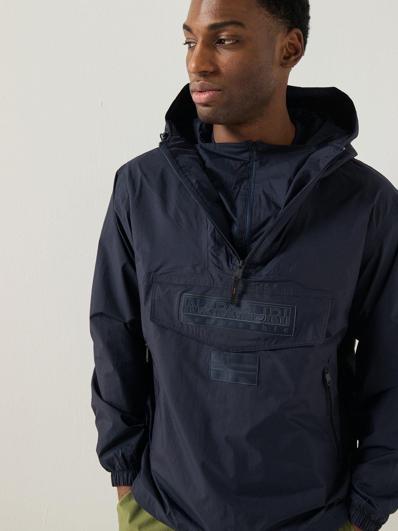  image of napapijri-mens-next-raincoat-blue