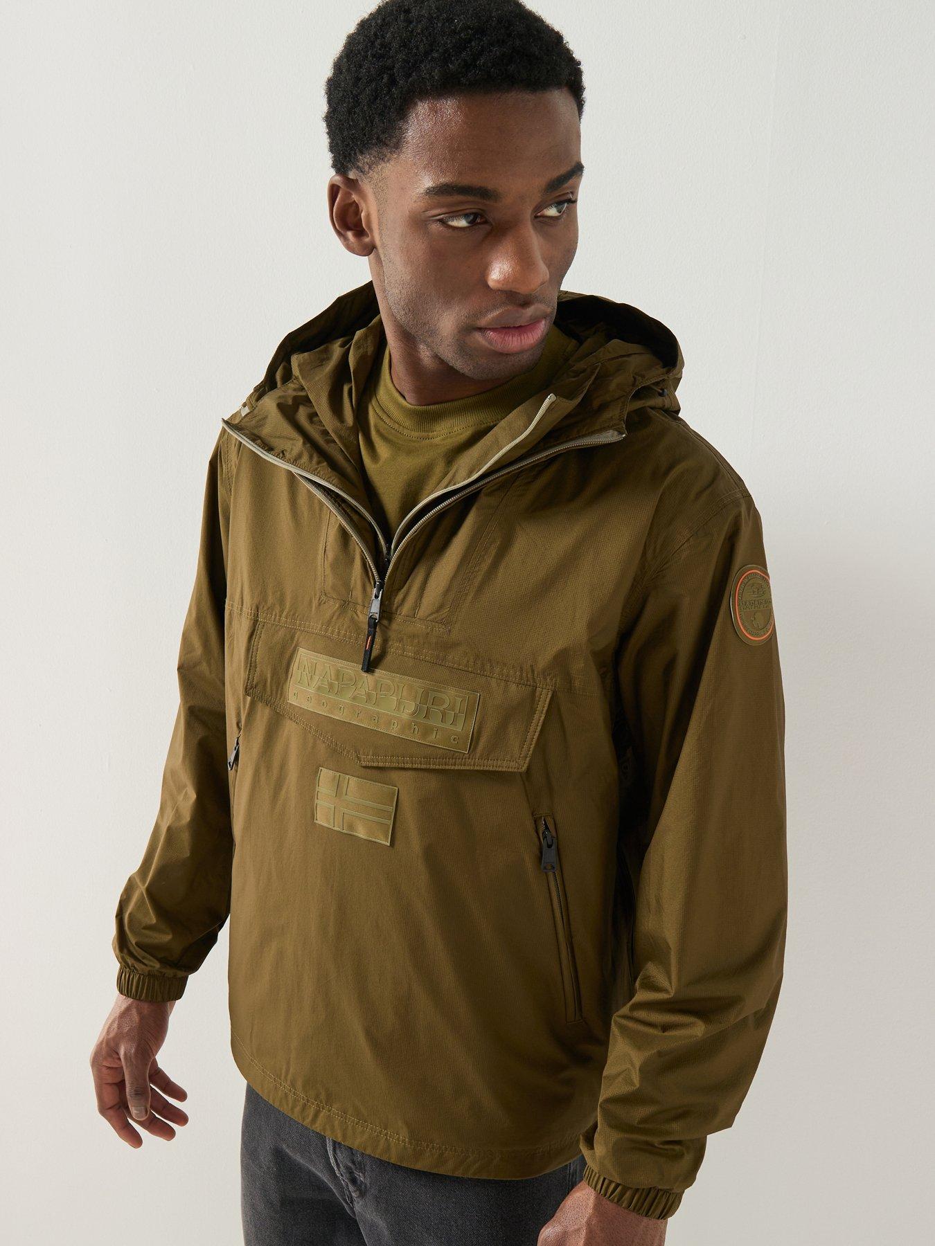 NAPAPIJRI Mens Next Raincoat - Green