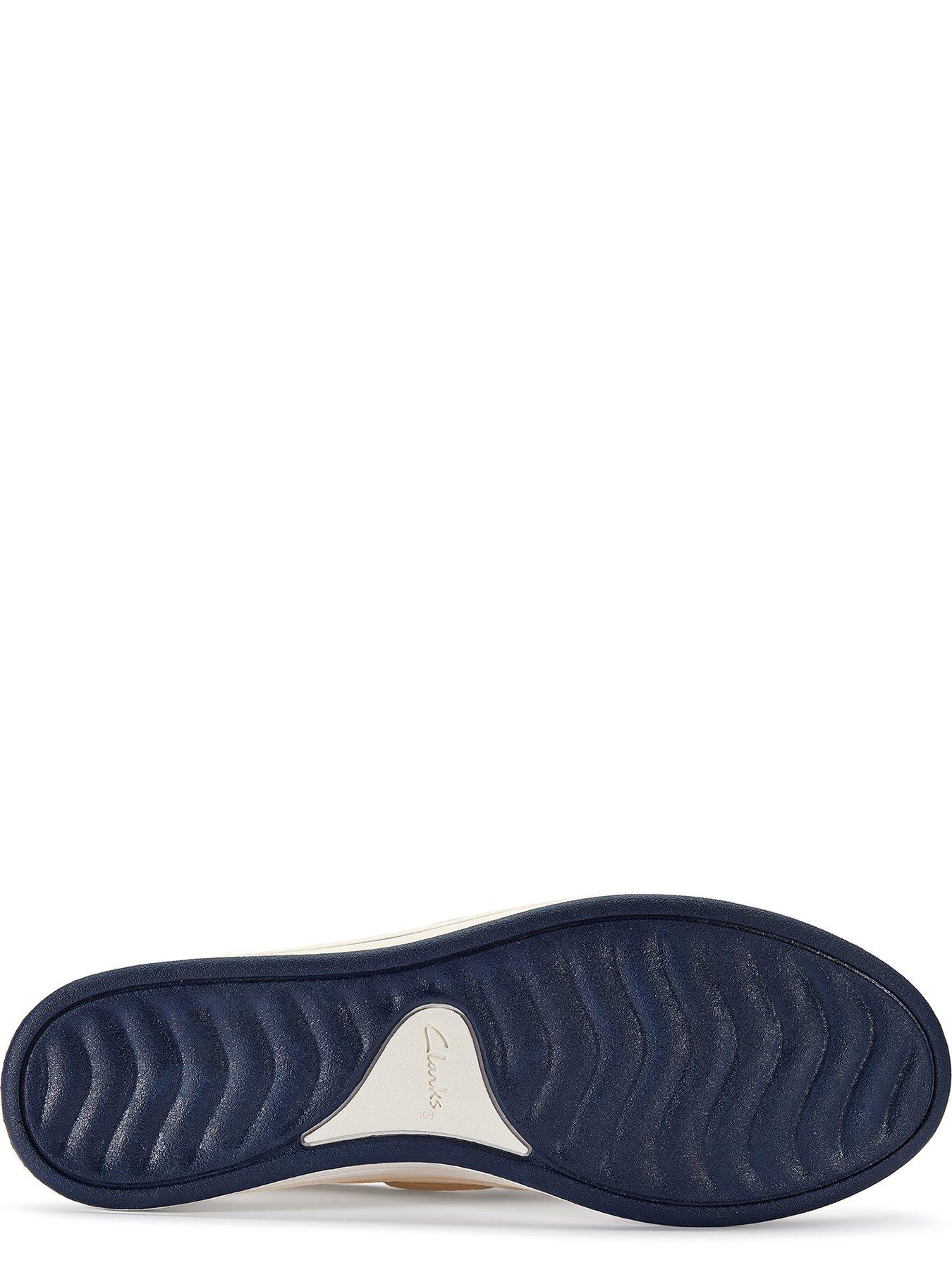 Image 5 of 6 of Clarks Brinkley Edge Shoes - White