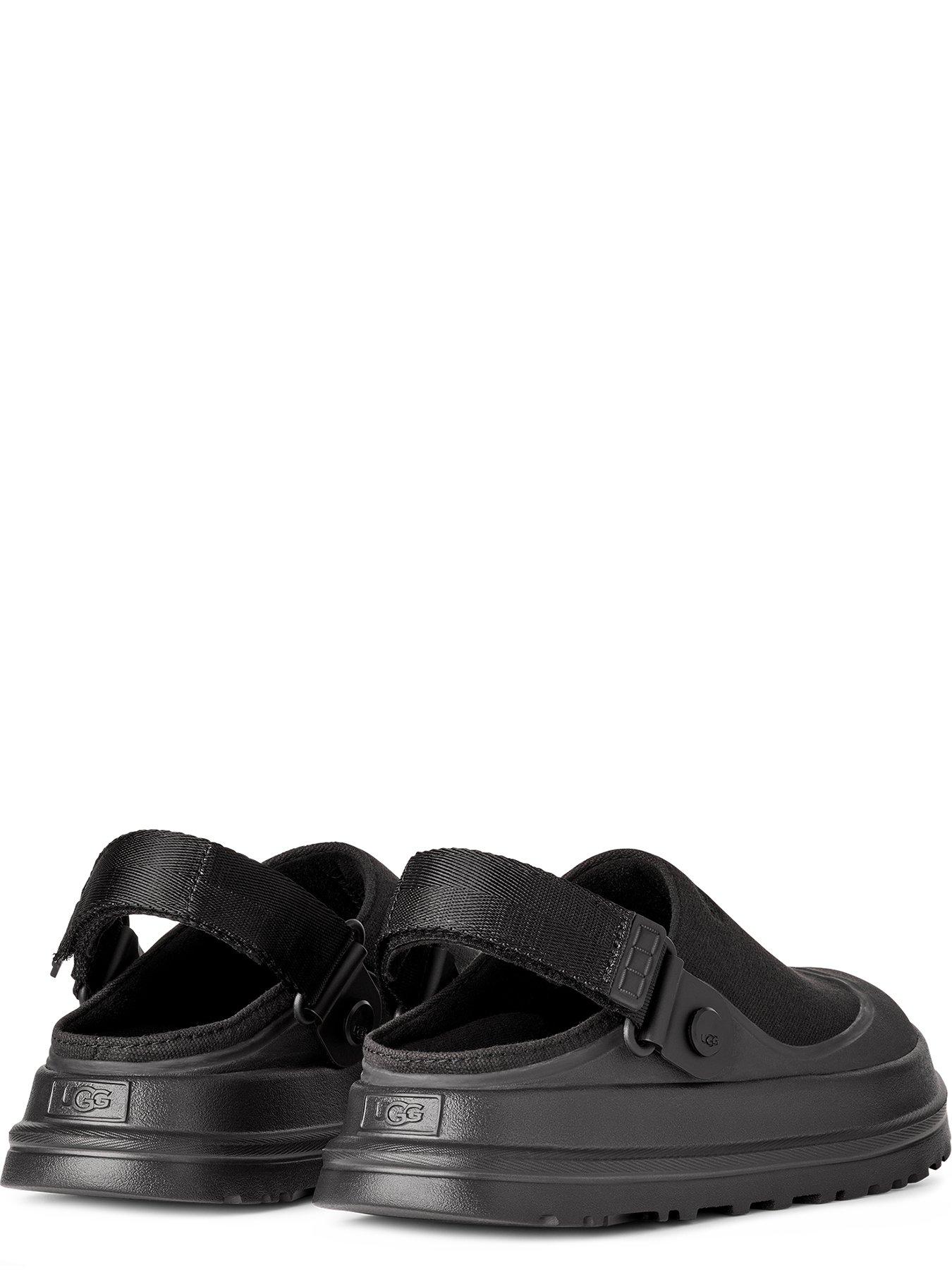  image of ugg-w-goldenglow-canvas-clog-black