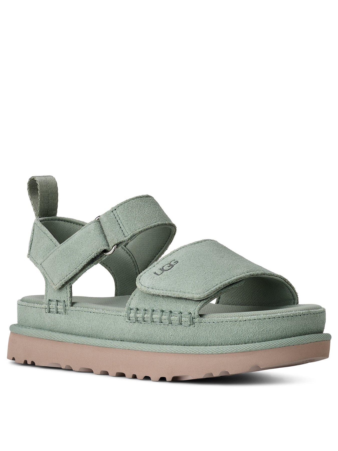 stillFront image of ugg-goldenstar-sandal-artichoke
