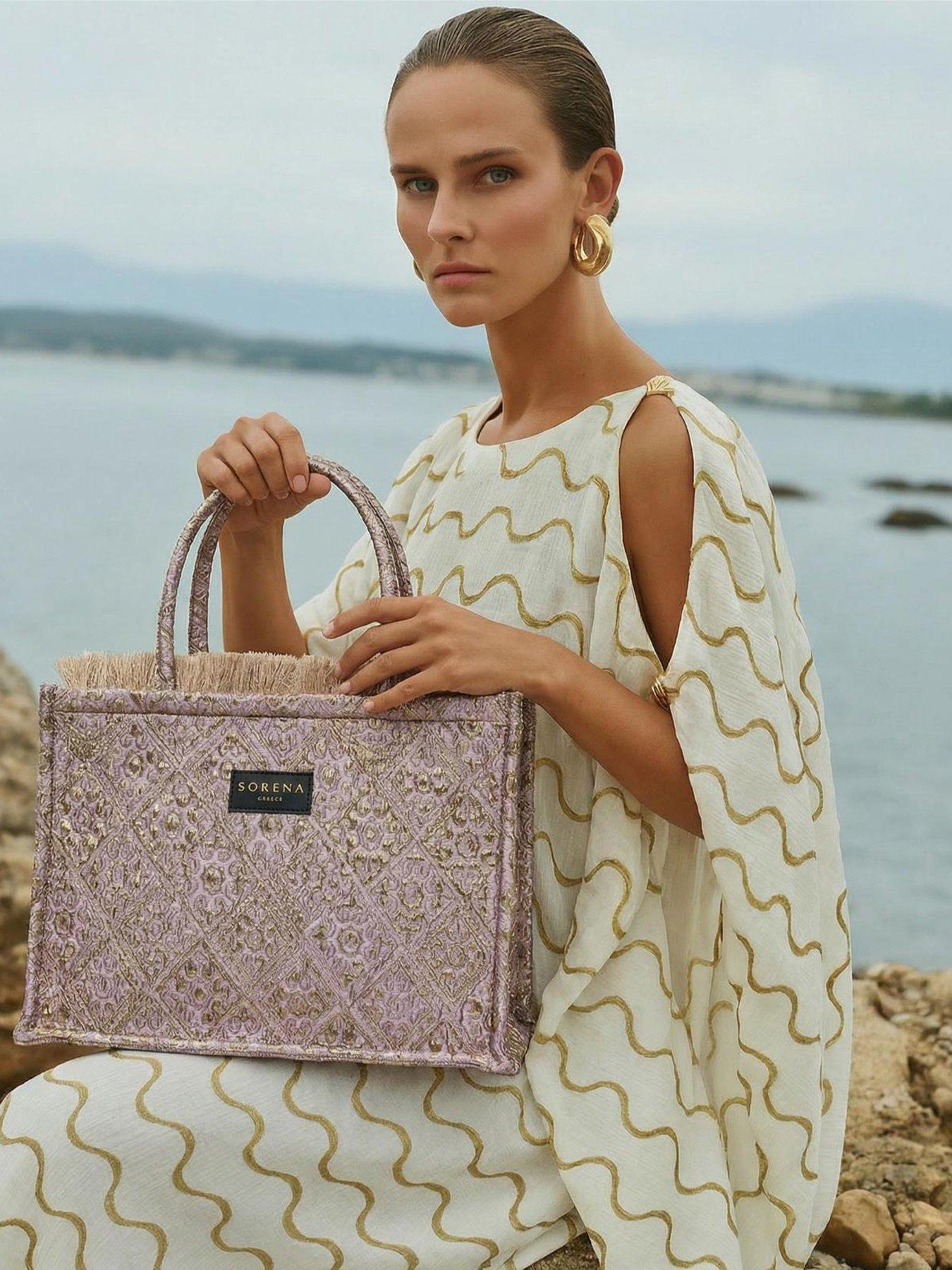 stillFront image of sorena-anemi-medium-tote-bag