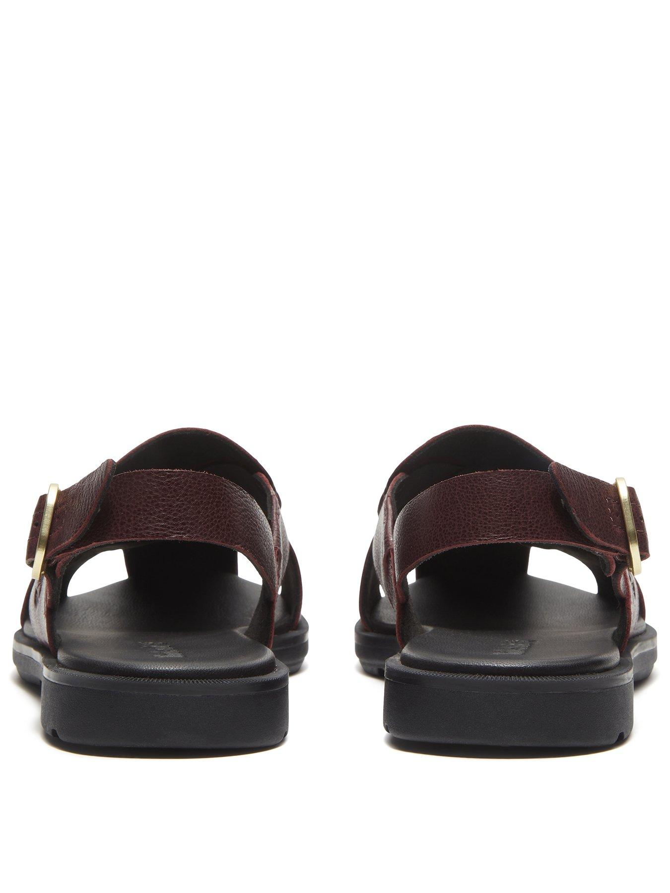  image of timberland-calista-bay-backstrap-sandal-for-women-burgundy