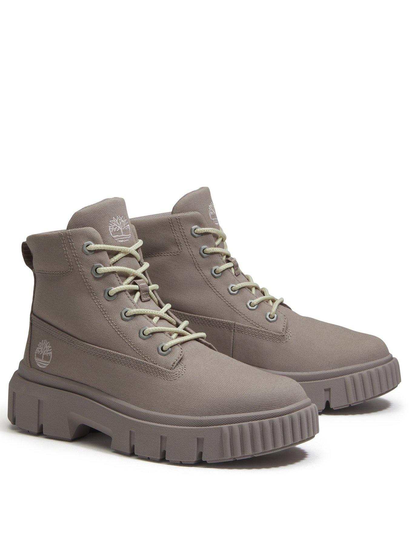  image of timberland-greyfield-mid-lace-boot-grey