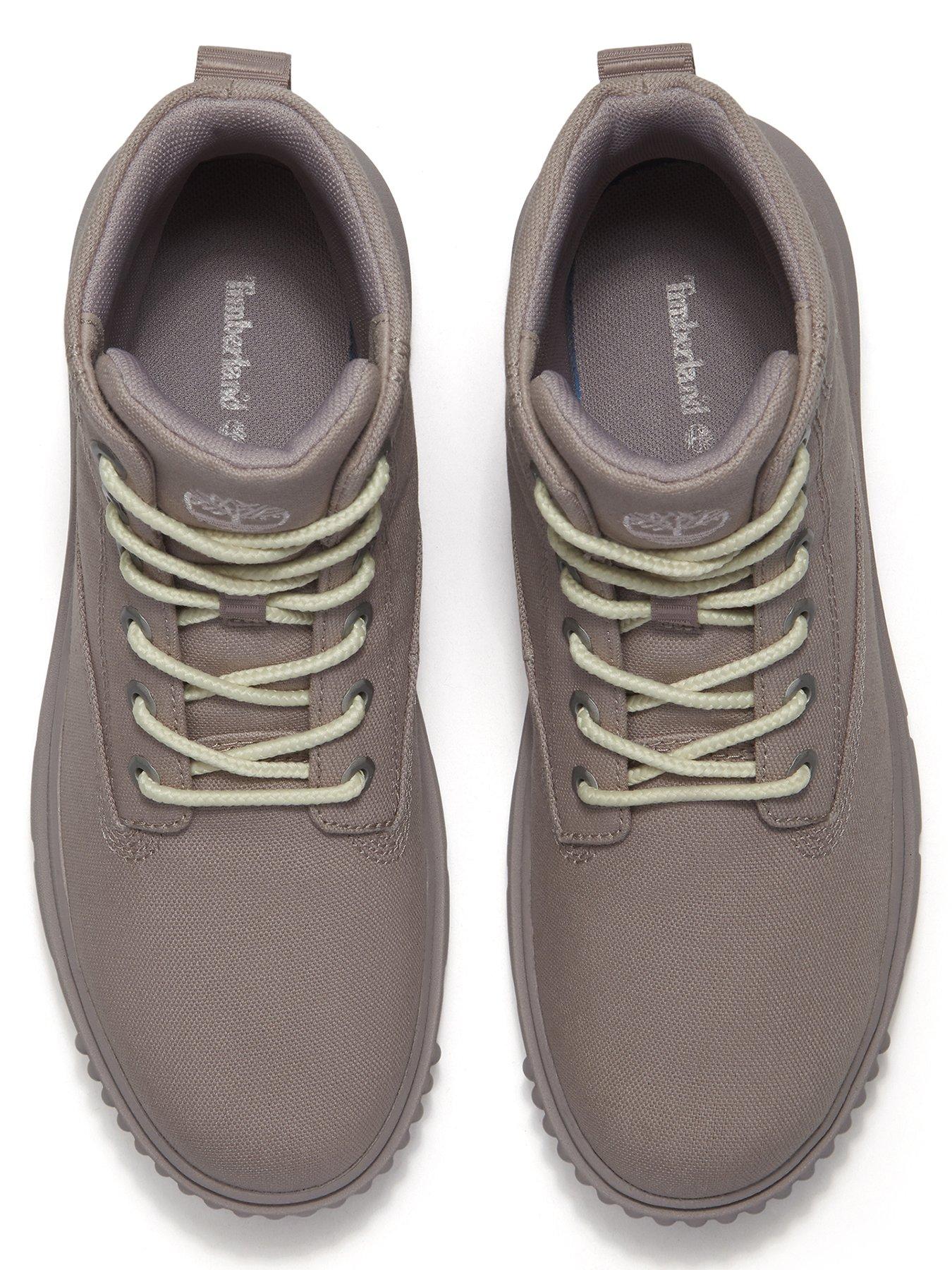  image of timberland-greyfield-mid-lace-boot-grey
