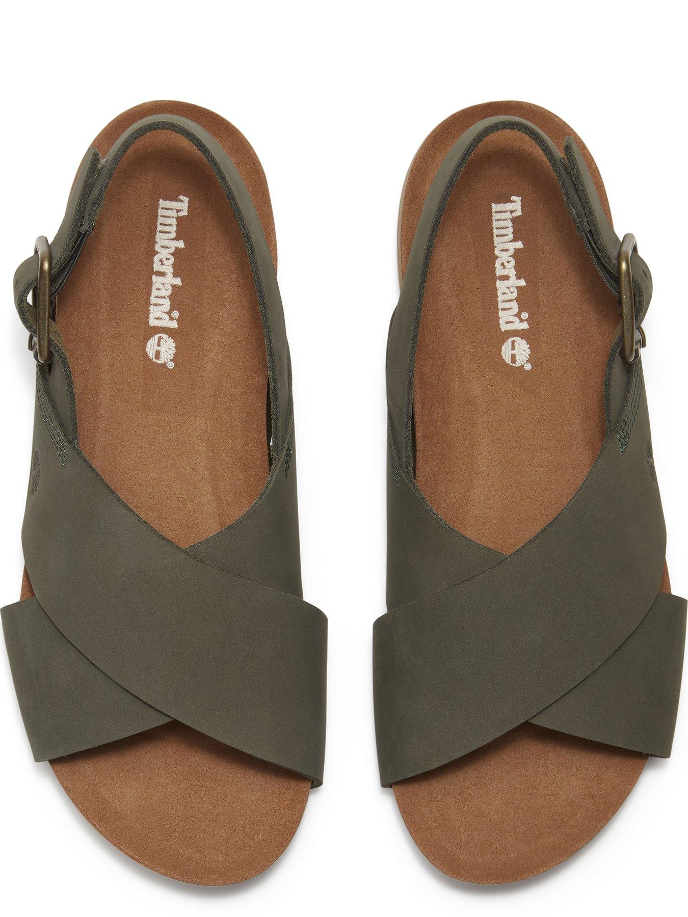 Image 4 of 6 of Timberland Malibu Waves Basic Backstrap Sandal - Green