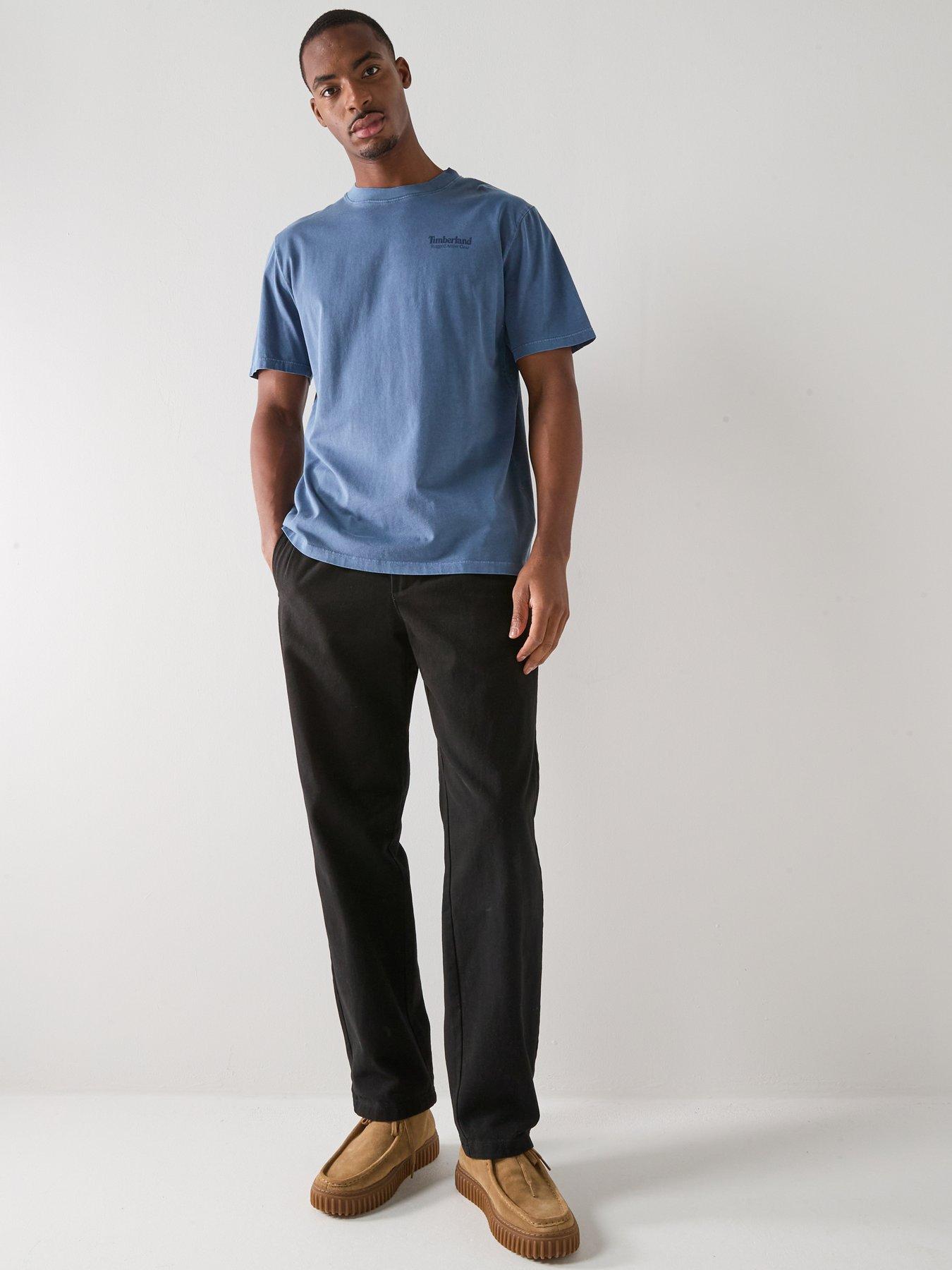 Image 3 of 5 of Timberland Rugged Active Gear Back Graphic T-shirt - Navy