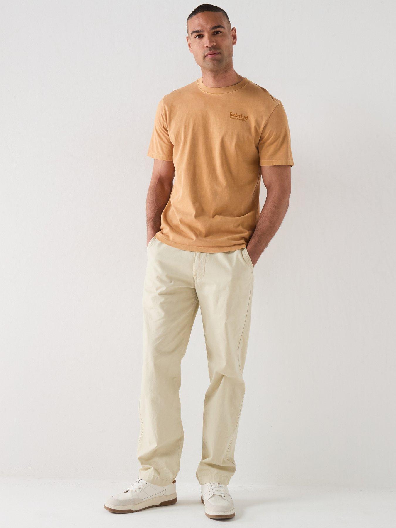 Image 3 of 6 of Timberland Rugged Active Gear Back Graphic T-Shirt - Brown