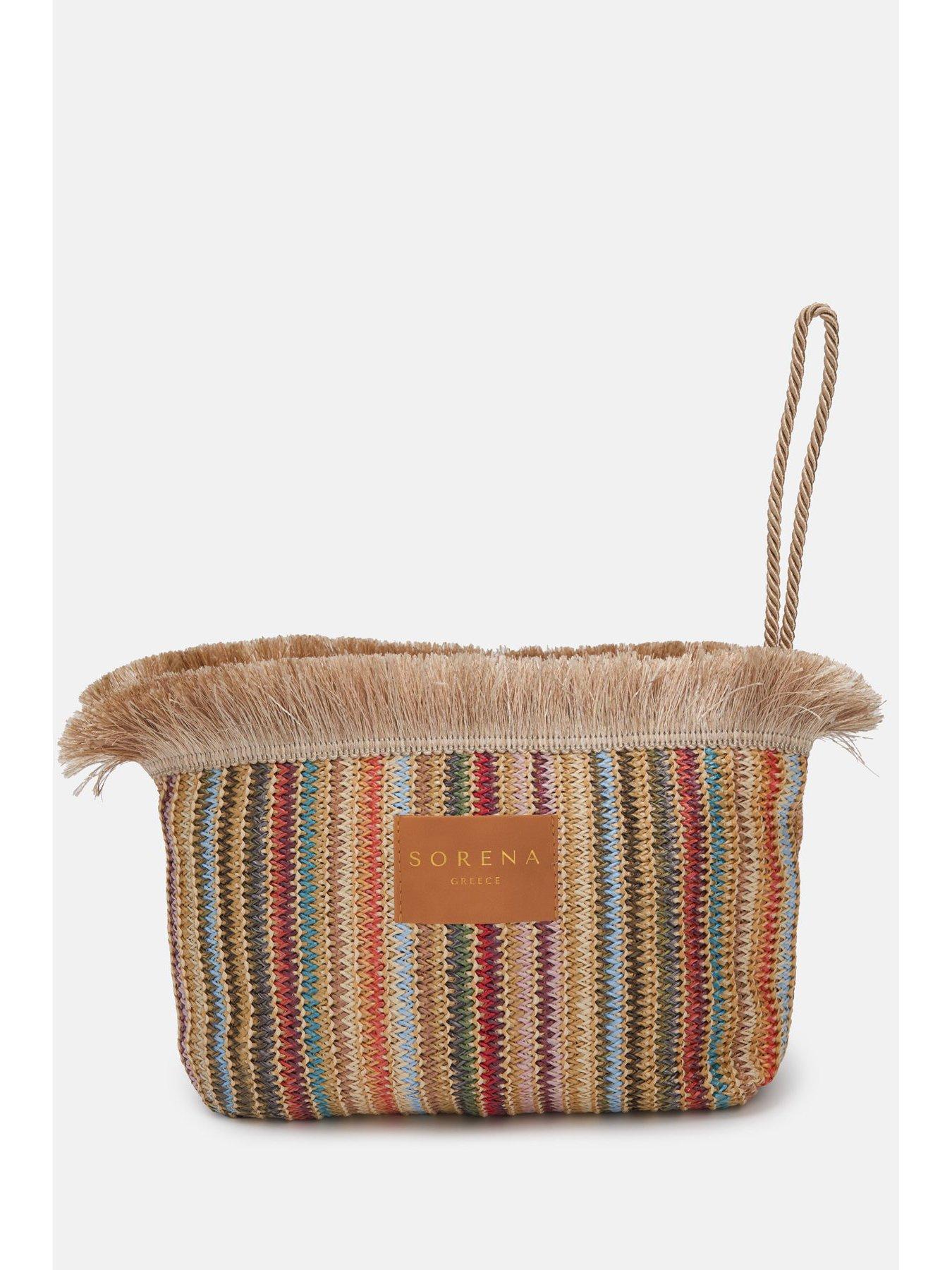 Image 4 of 4 of Sorena Samiopoula Straw Clutch