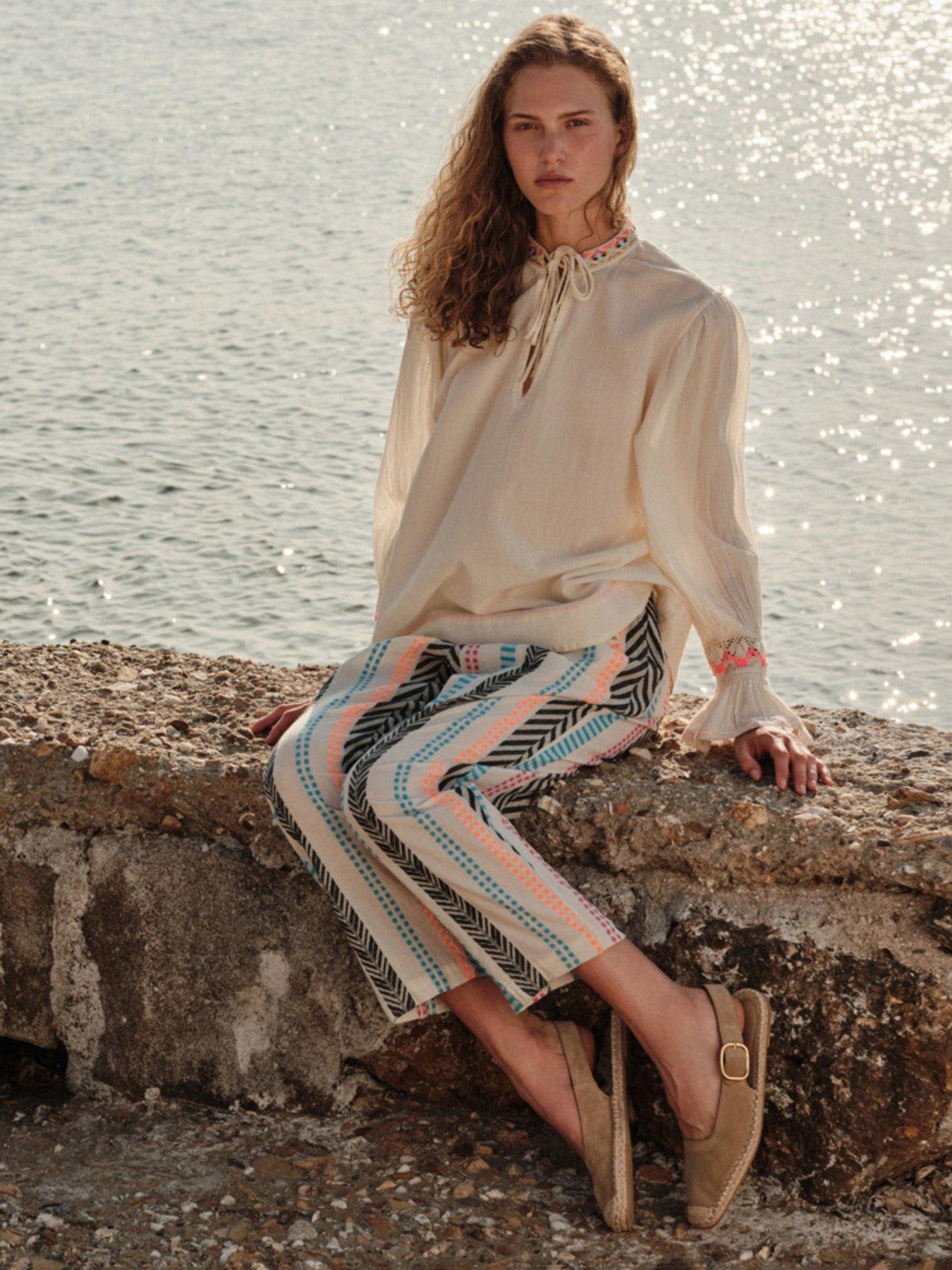 Image 1 of 5 of Devotion Twins Melora Blouse - Off White