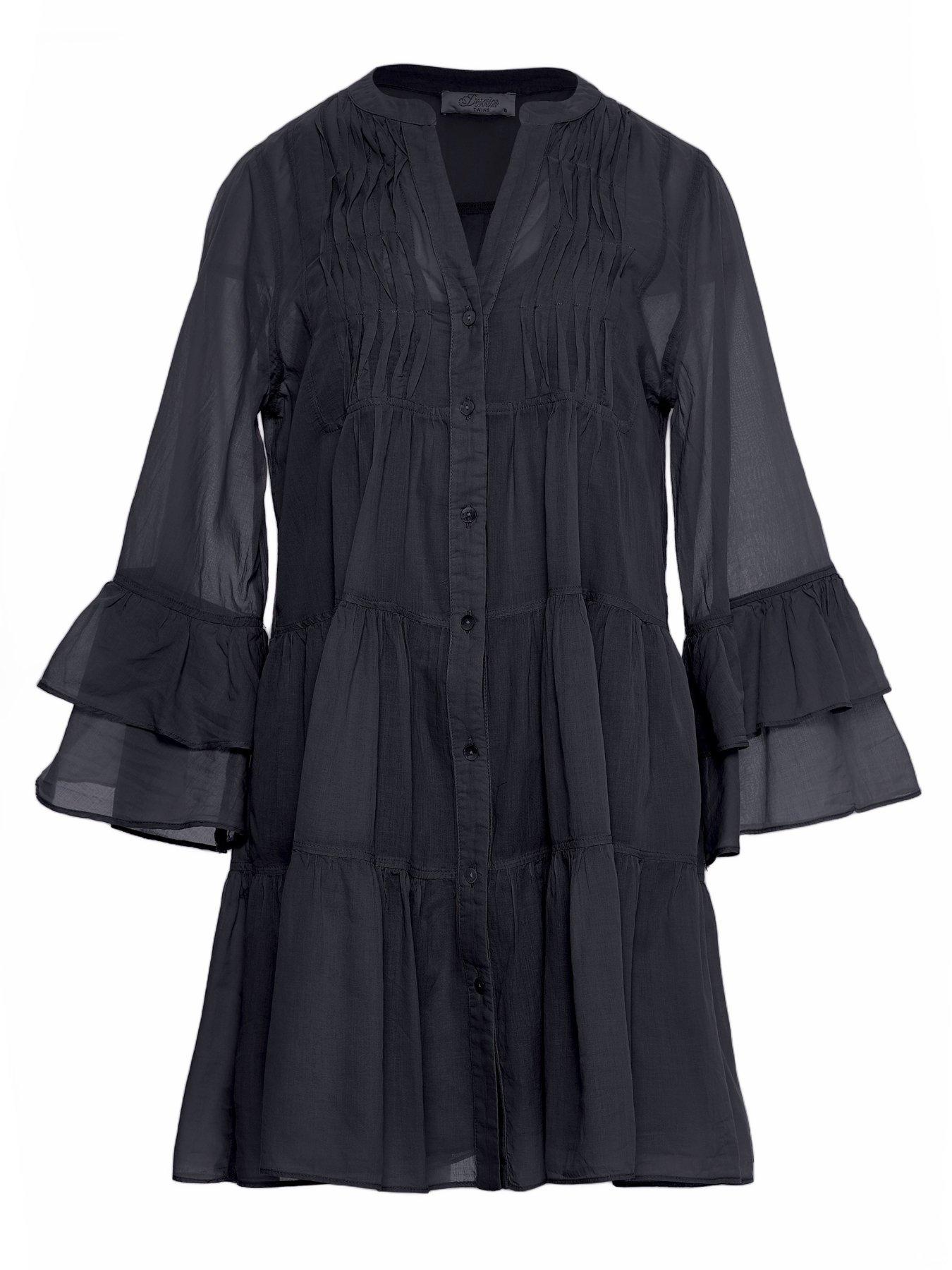  image of devotion-twins-citrus-dress-black