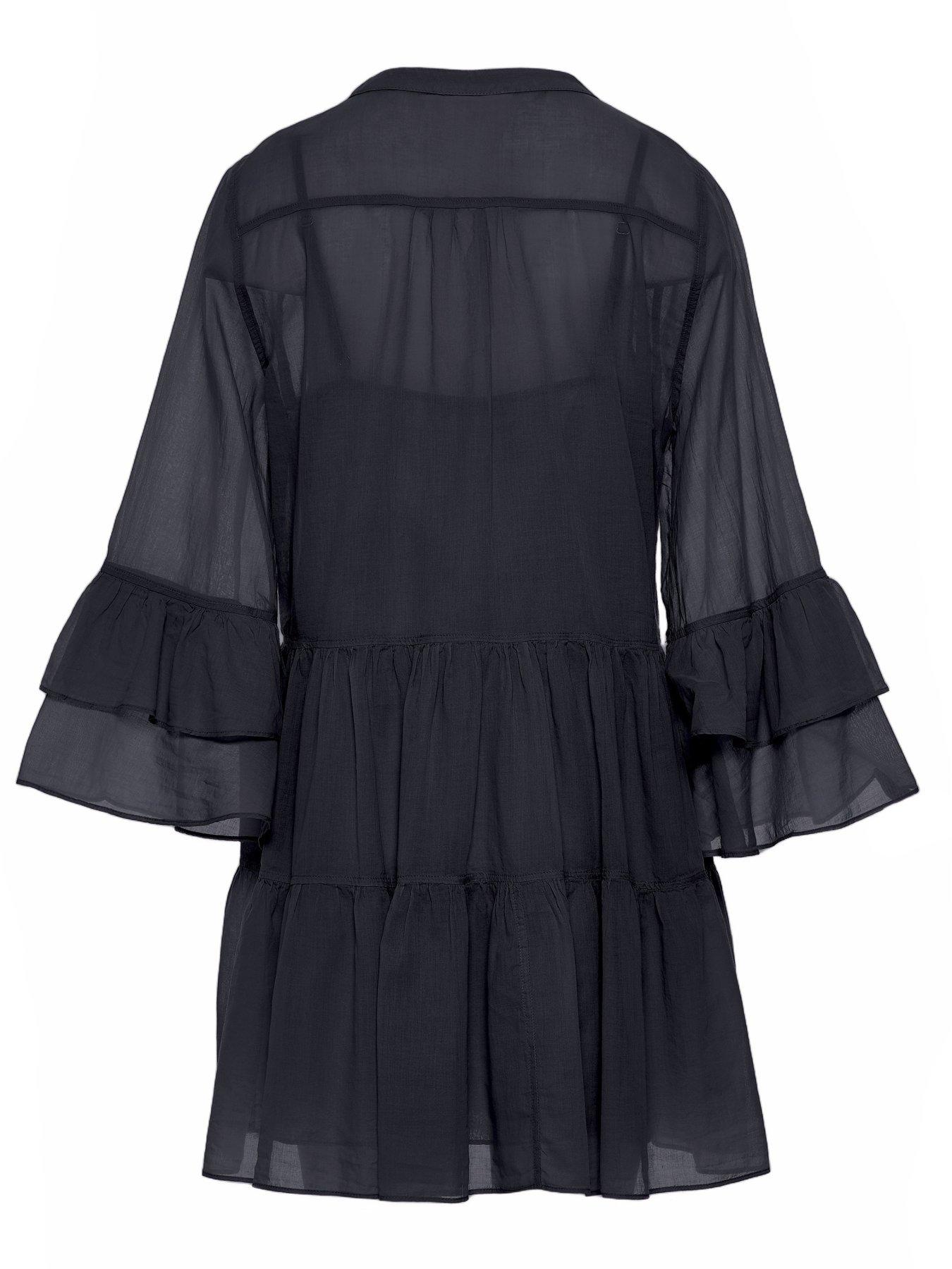  image of devotion-twins-citrus-dress-black