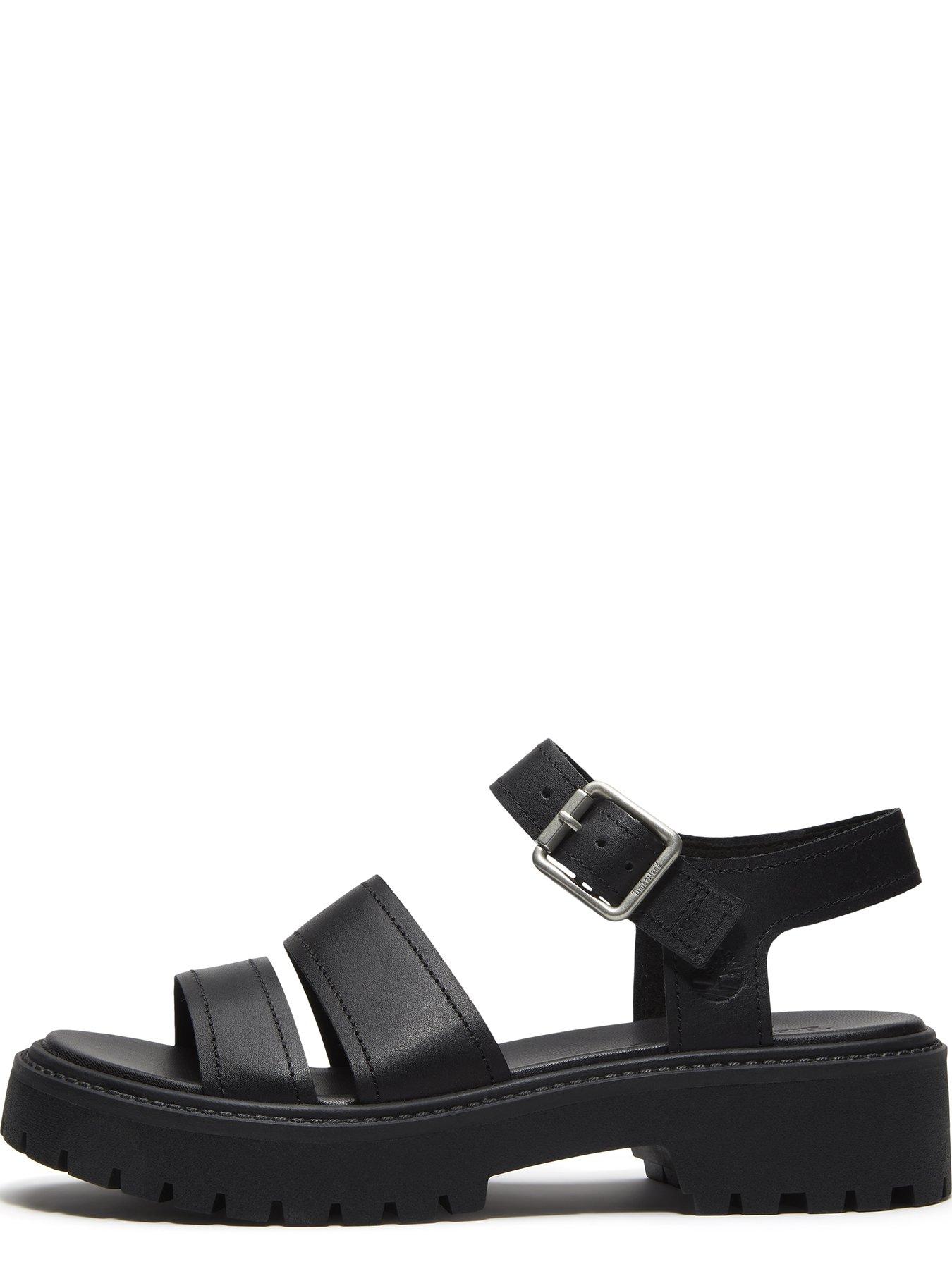 Image 4 of 5 of Timberland Stone Street Backstrap Sandal - Black