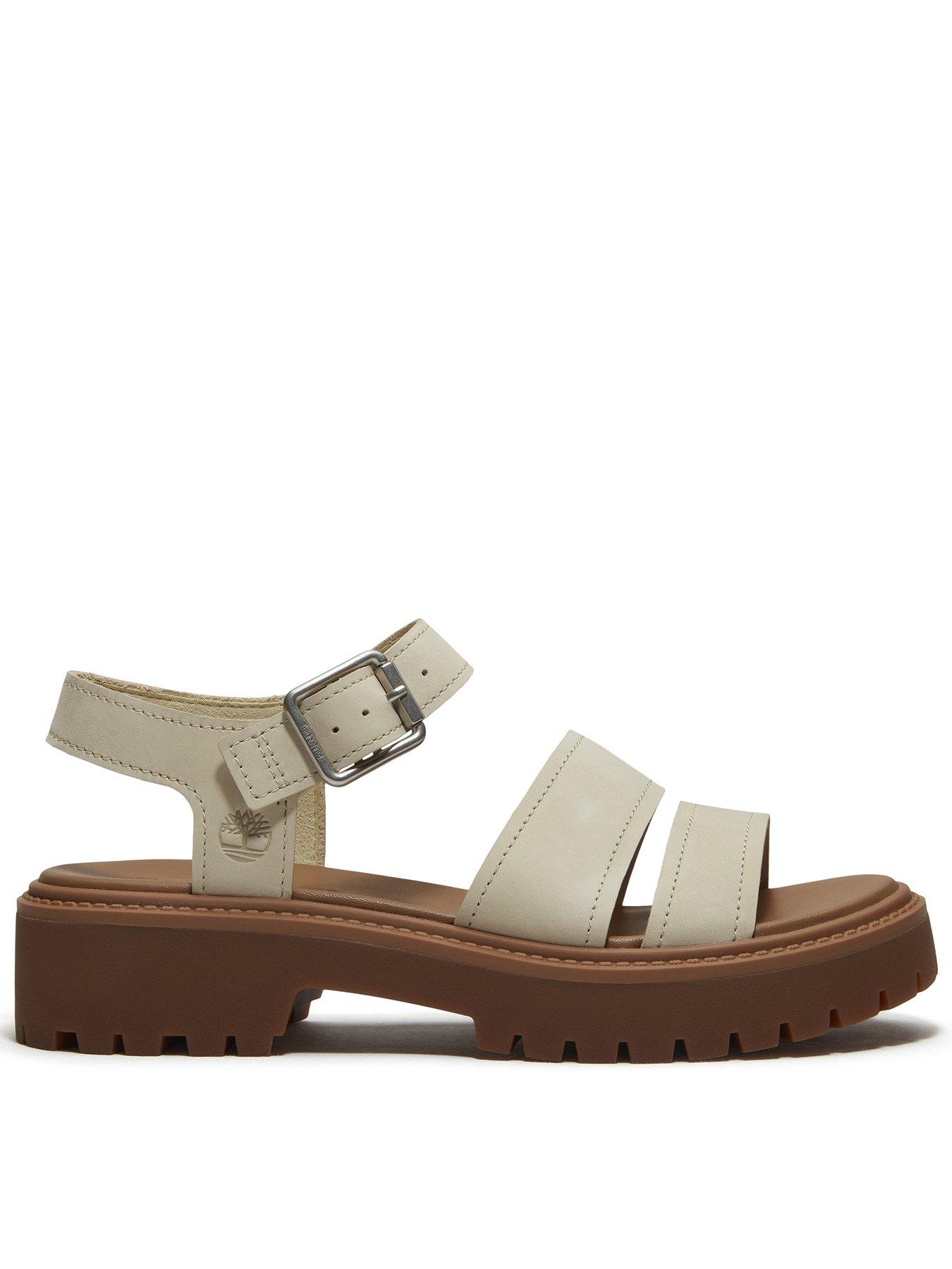 Timberland Stone Street Backstrap Sandal - Beige