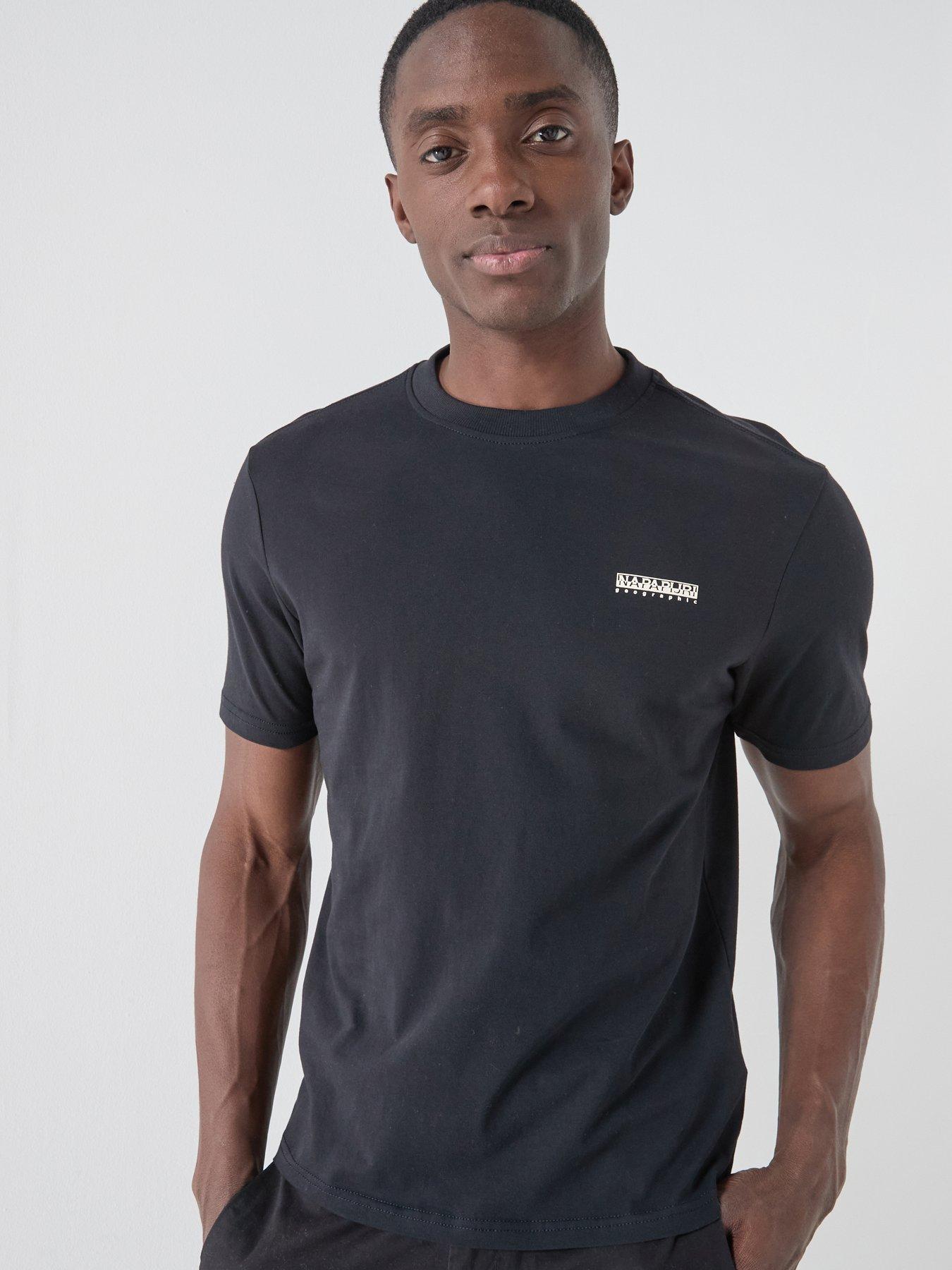 Image 1 of 4 of NAPAPIJRI Mens Small Box T-Shirt - Black