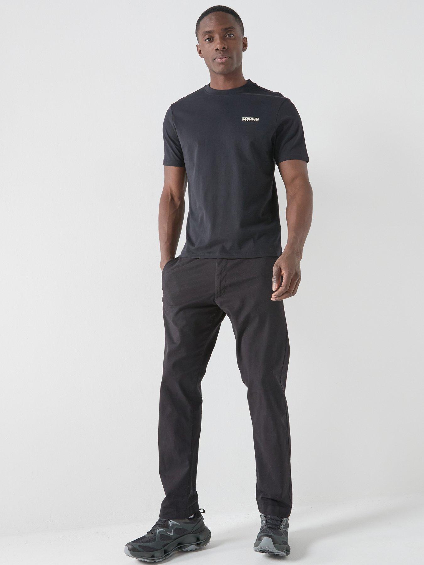 Image 3 of 4 of NAPAPIJRI Mens Small Box T-Shirt - Black