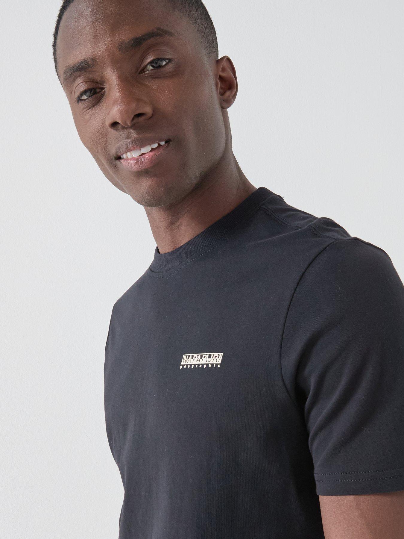 Image 4 of 4 of NAPAPIJRI Mens Small Box T-Shirt - Black