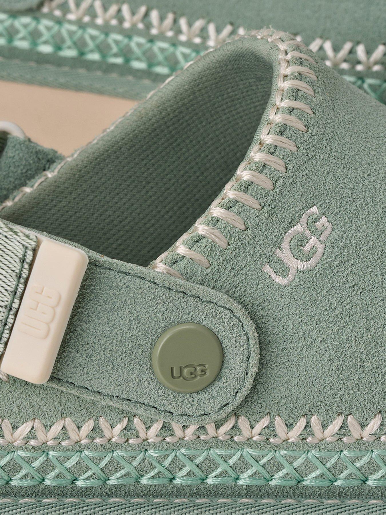  image of ugg-goldenstar-meadow-accent-clog-artichoke