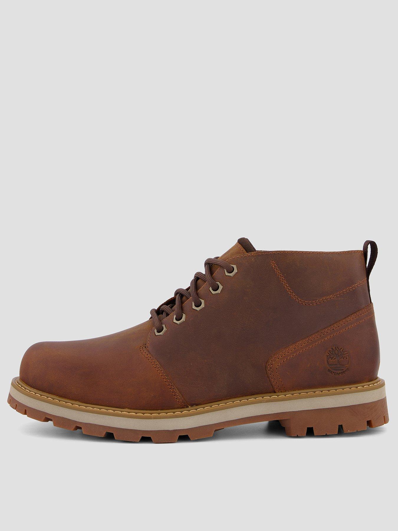  image of timberland-britton-road-waterproof-chukka-boot-brown
