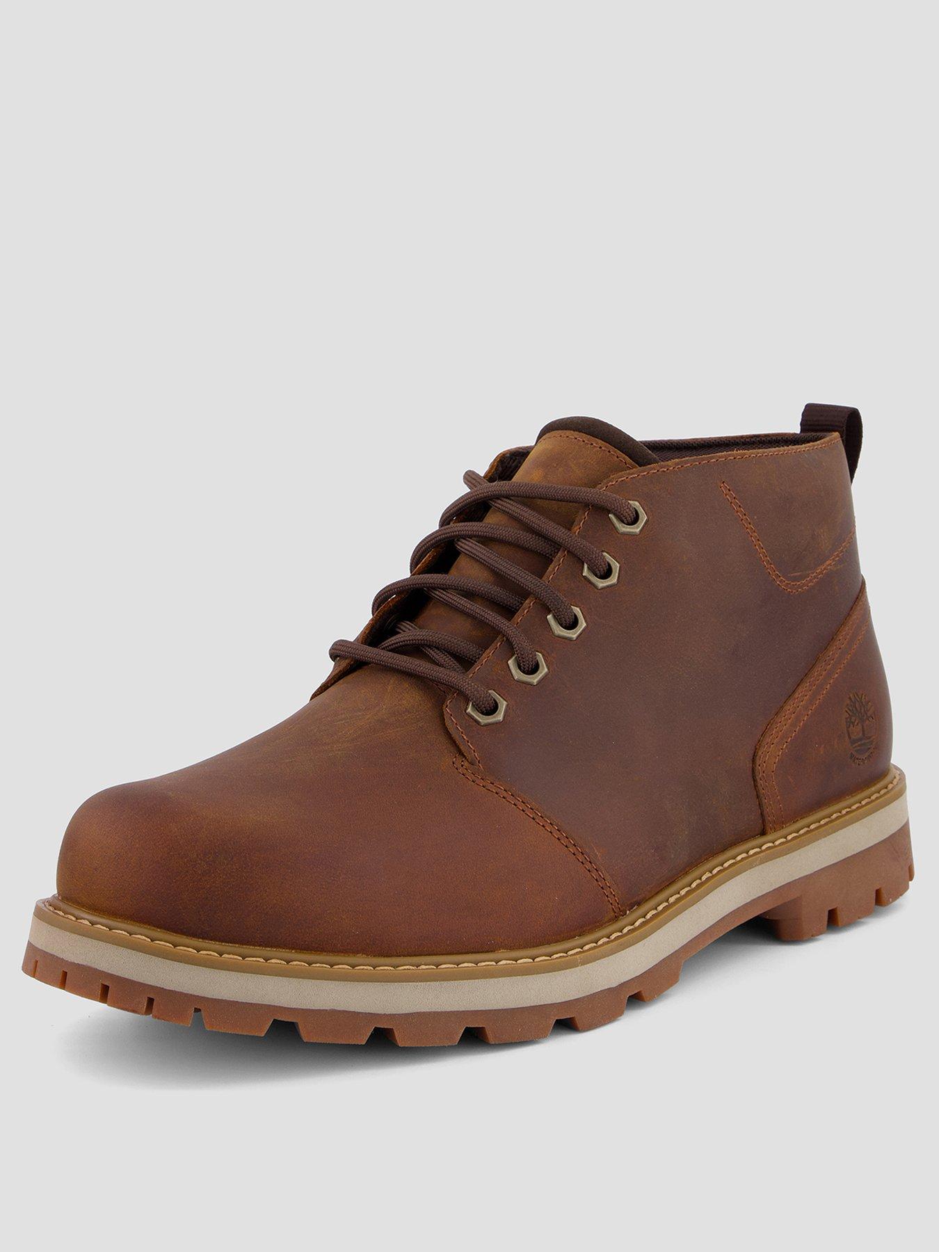  image of timberland-britton-road-waterproof-chukka-boot-brown
