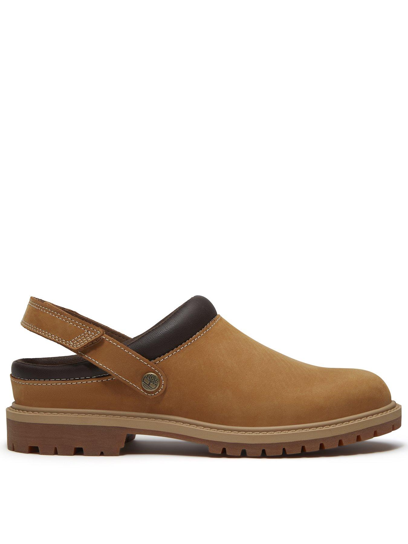  image of timberland-premium-clog-shoe-brown