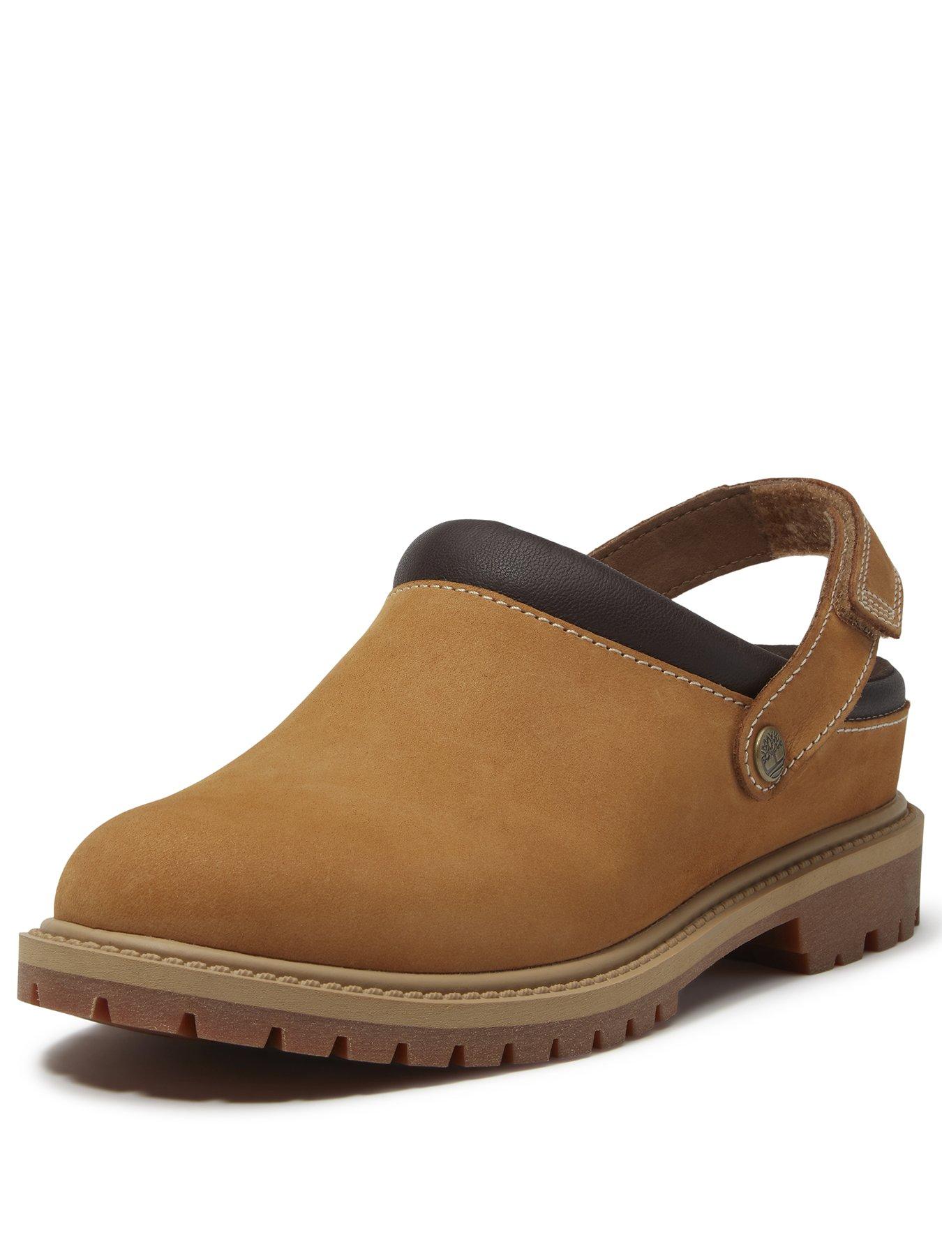  image of timberland-premium-clog-shoe-brown
