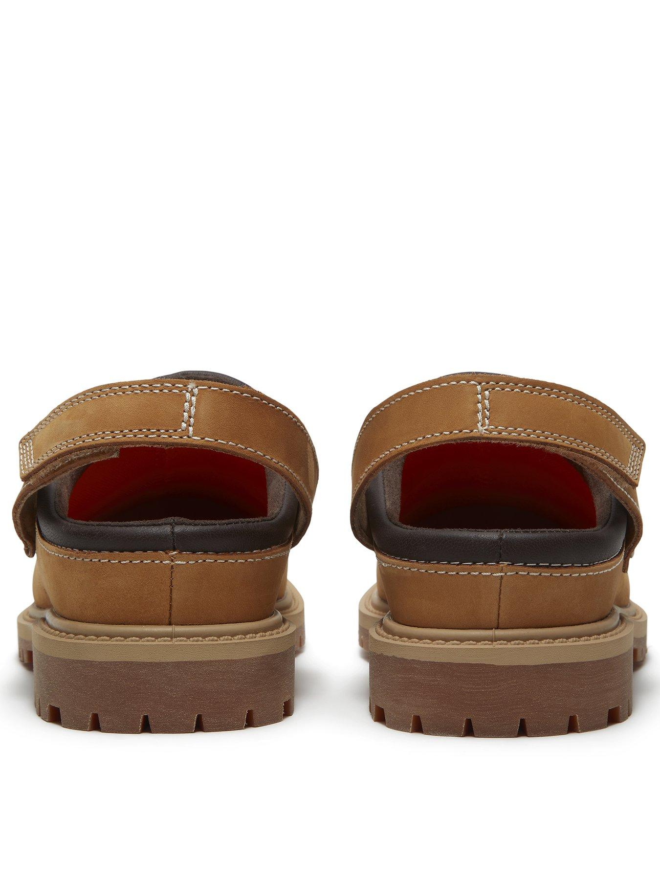  image of timberland-premium-clog-shoe-brown