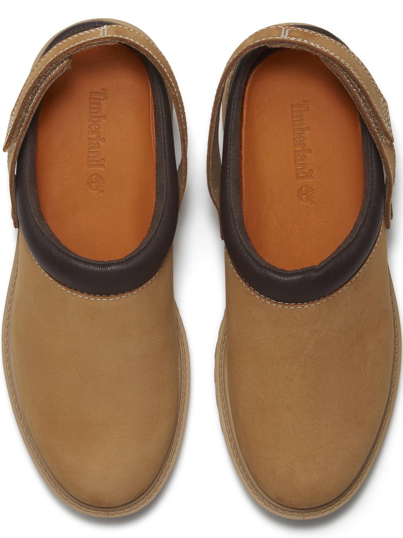  image of timberland-premium-clog-shoe-brown