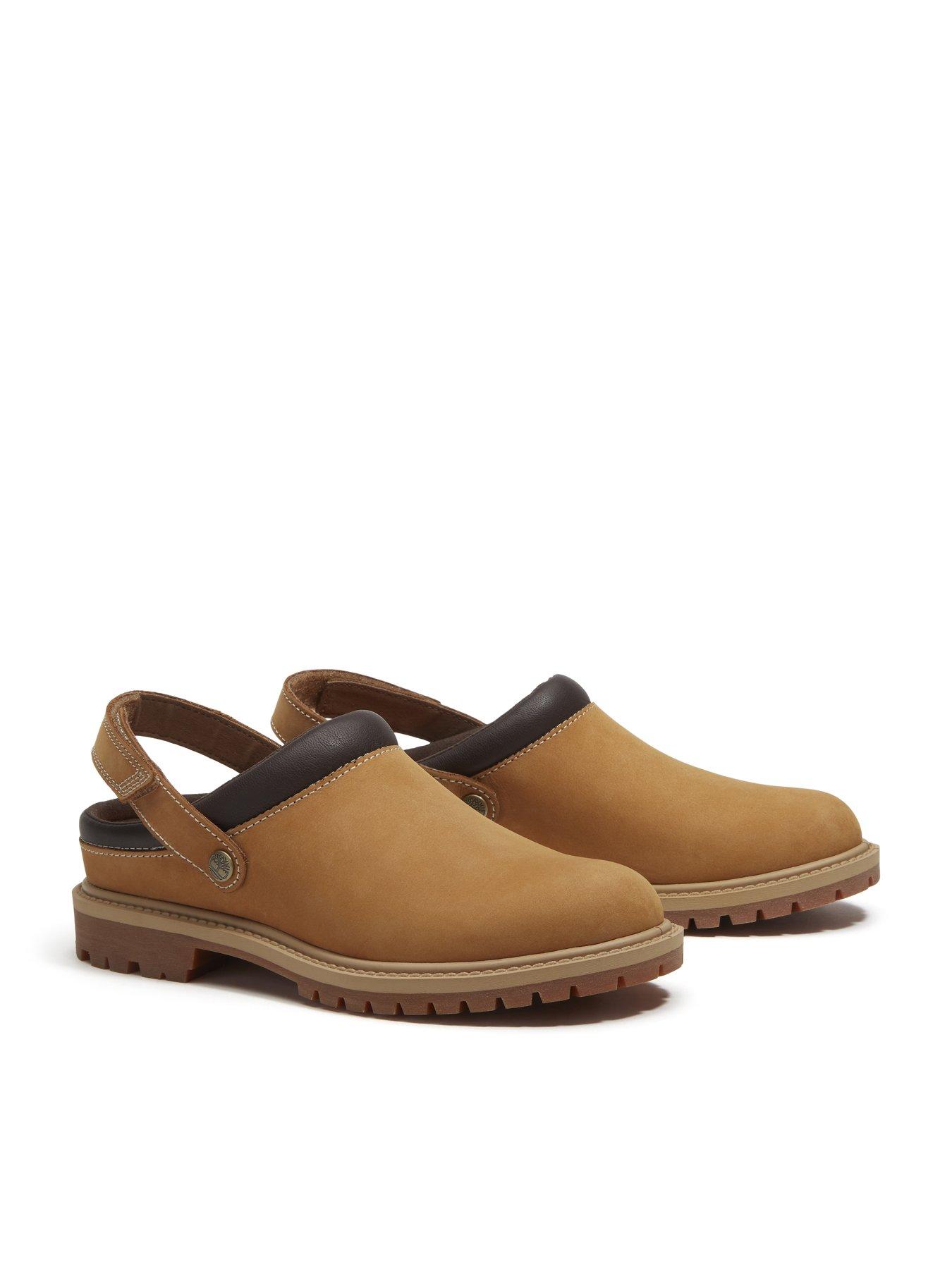  image of timberland-premium-clog-shoe-brown