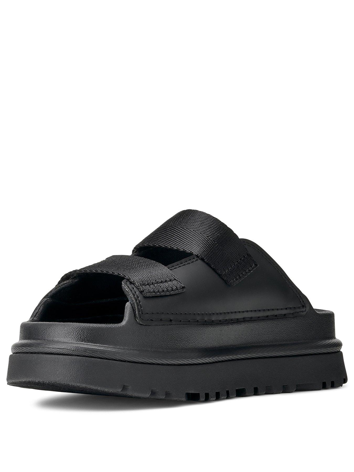  image of ugg-kids-goldenglow-slide-black