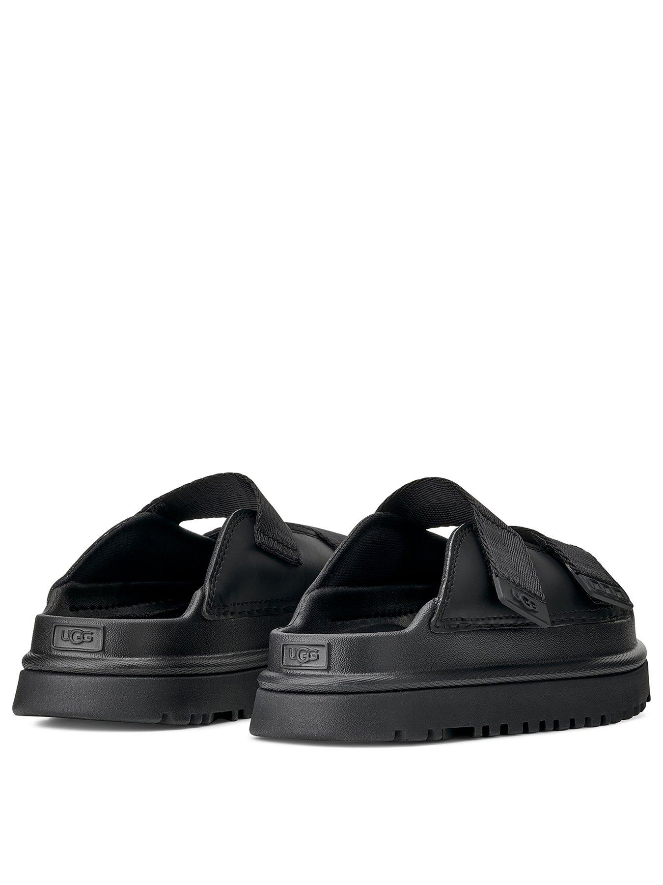  image of ugg-kids-goldenglow-slide-black