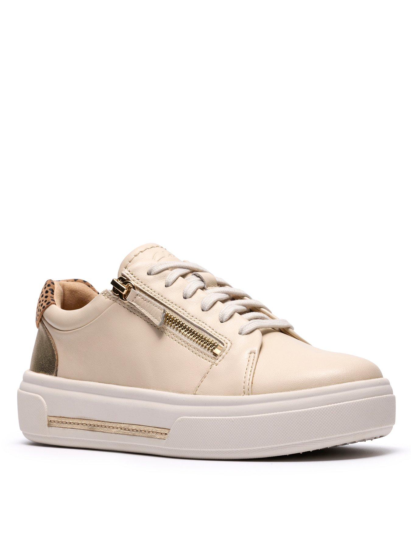 stillFront image of clarks-hollyrose-zip-shoes-cream-multi
