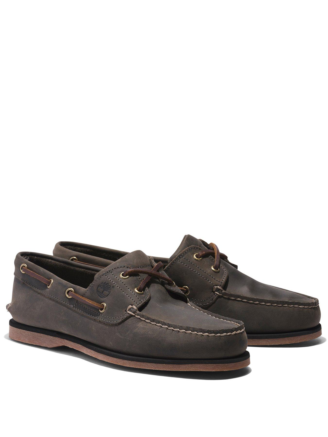  image of timberland-classic-boat-shoe-dark-grey