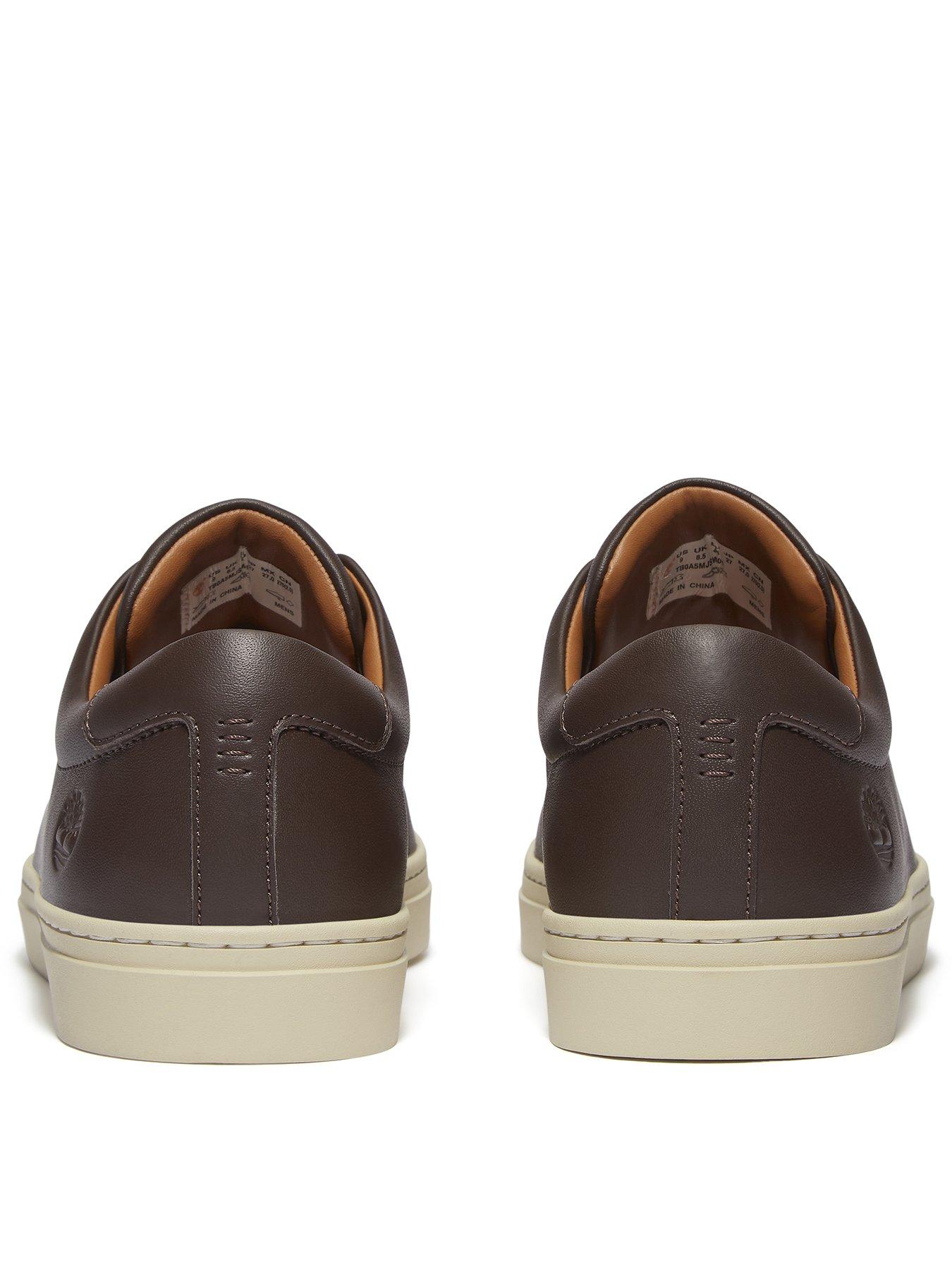  image of timberland-dover-park-trainers-dark-brown