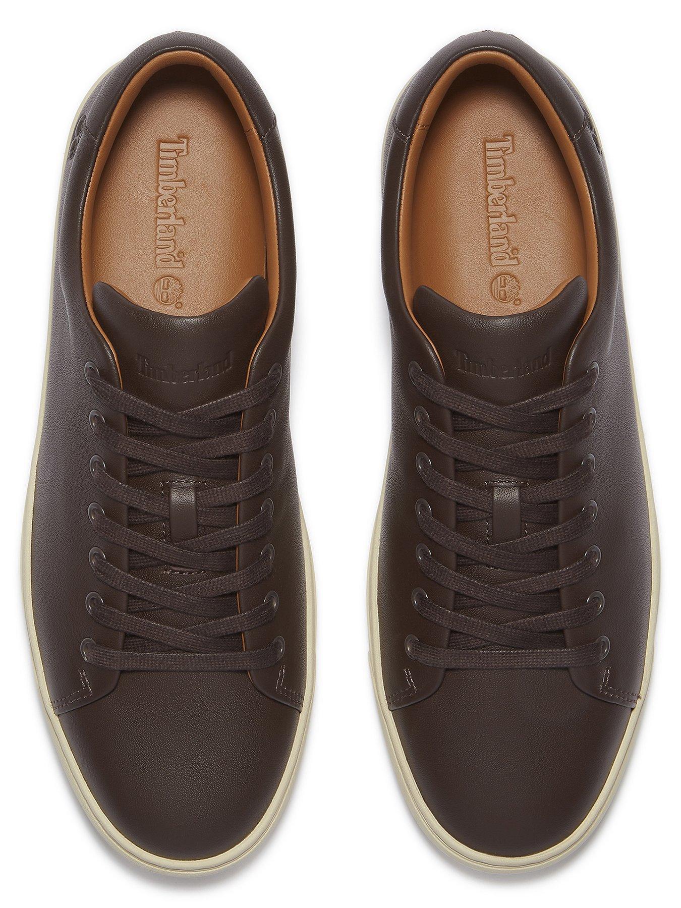  image of timberland-dover-park-trainers-dark-brown