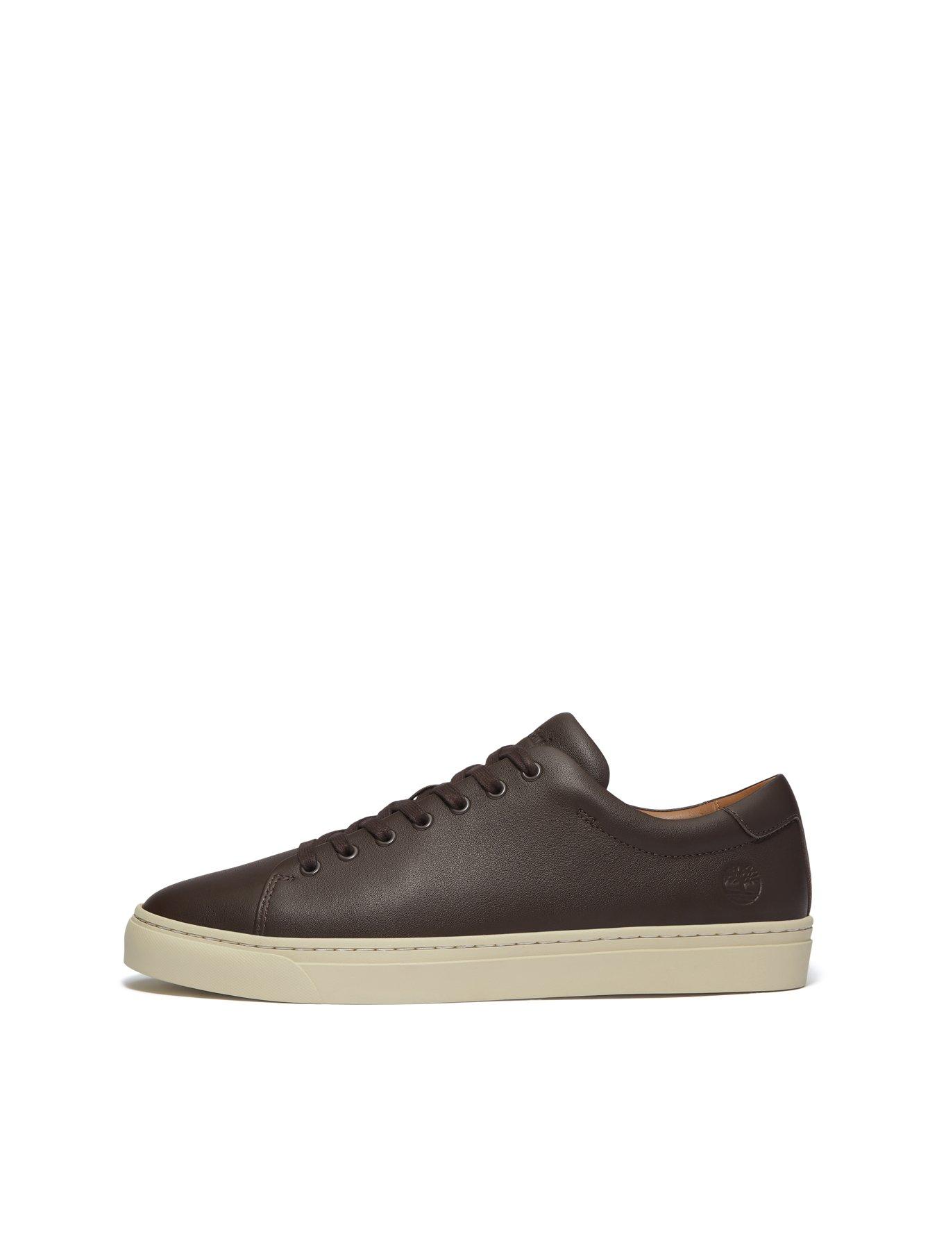  image of timberland-dover-park-trainers-dark-brown