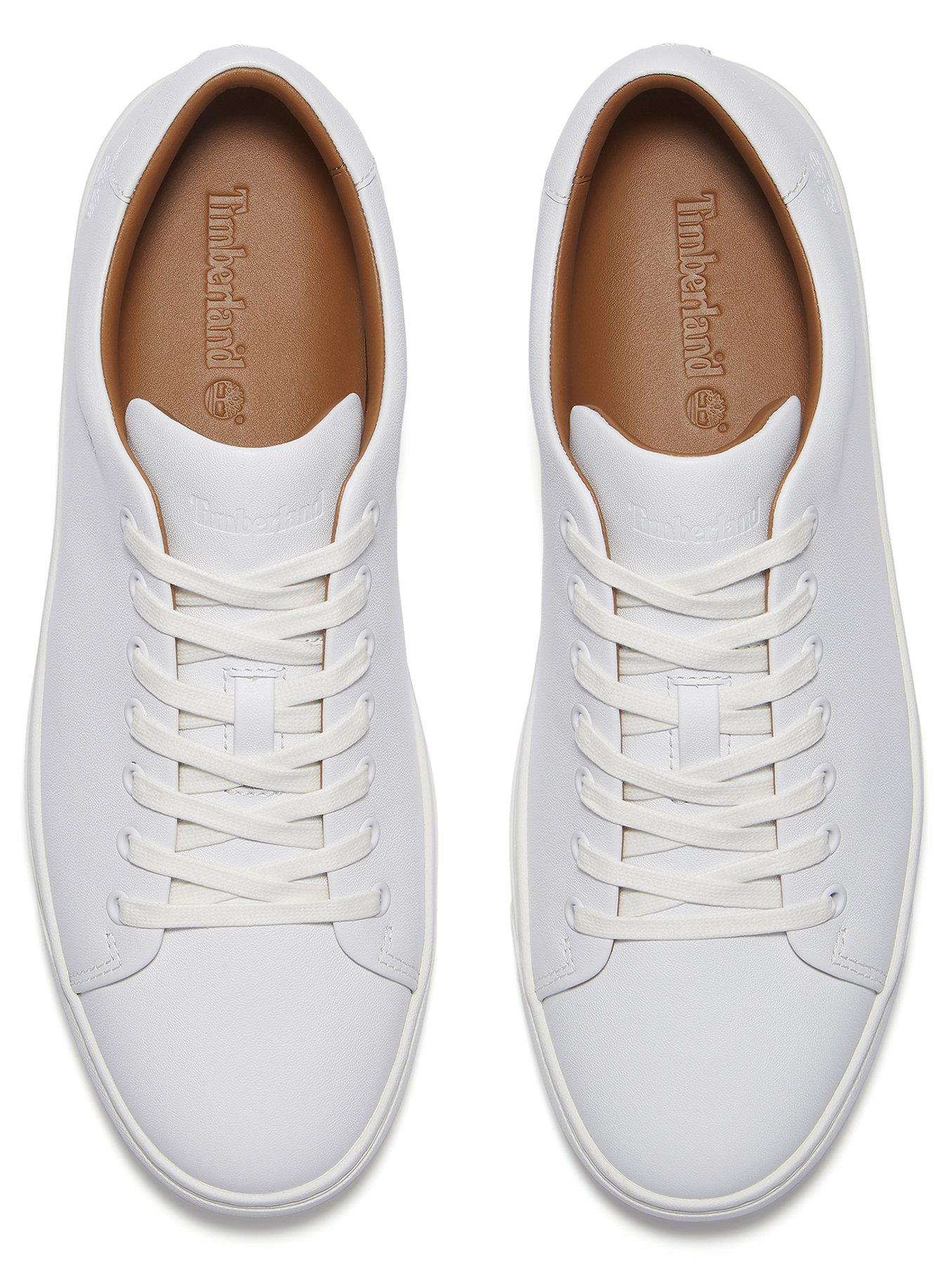Image 4 of 7 of Timberland Dover Park Trainers - White