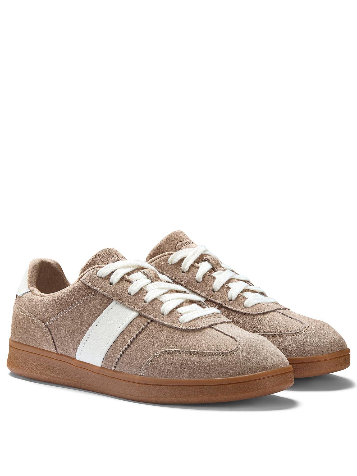 Image 2 of 6 of Clarks Seco Speed Suede Trainer - Light Brown