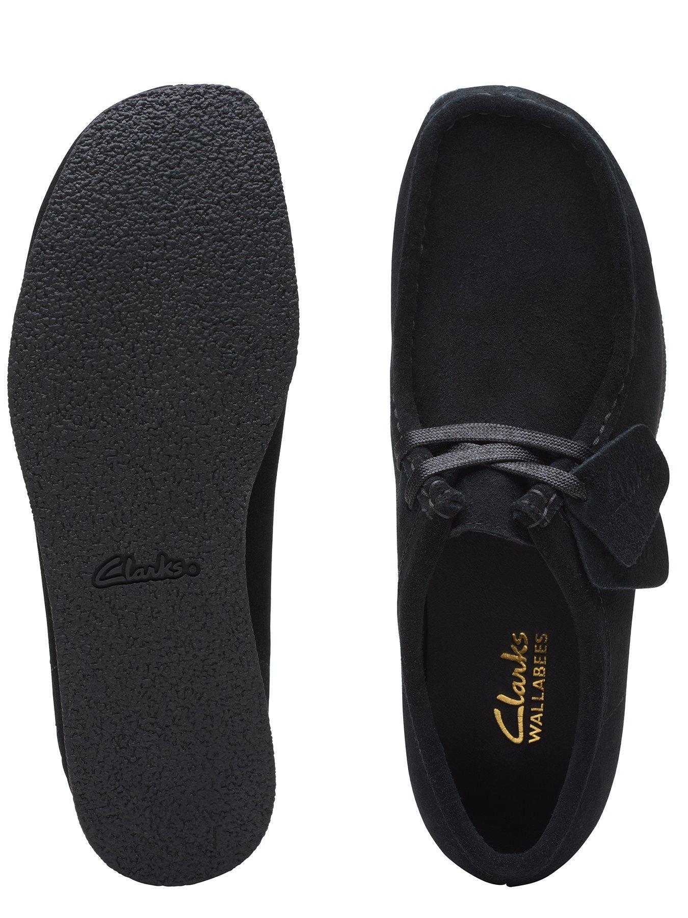 Image 5 of 7 of Clarks Wallabeeevosh Suede Shoe - Black