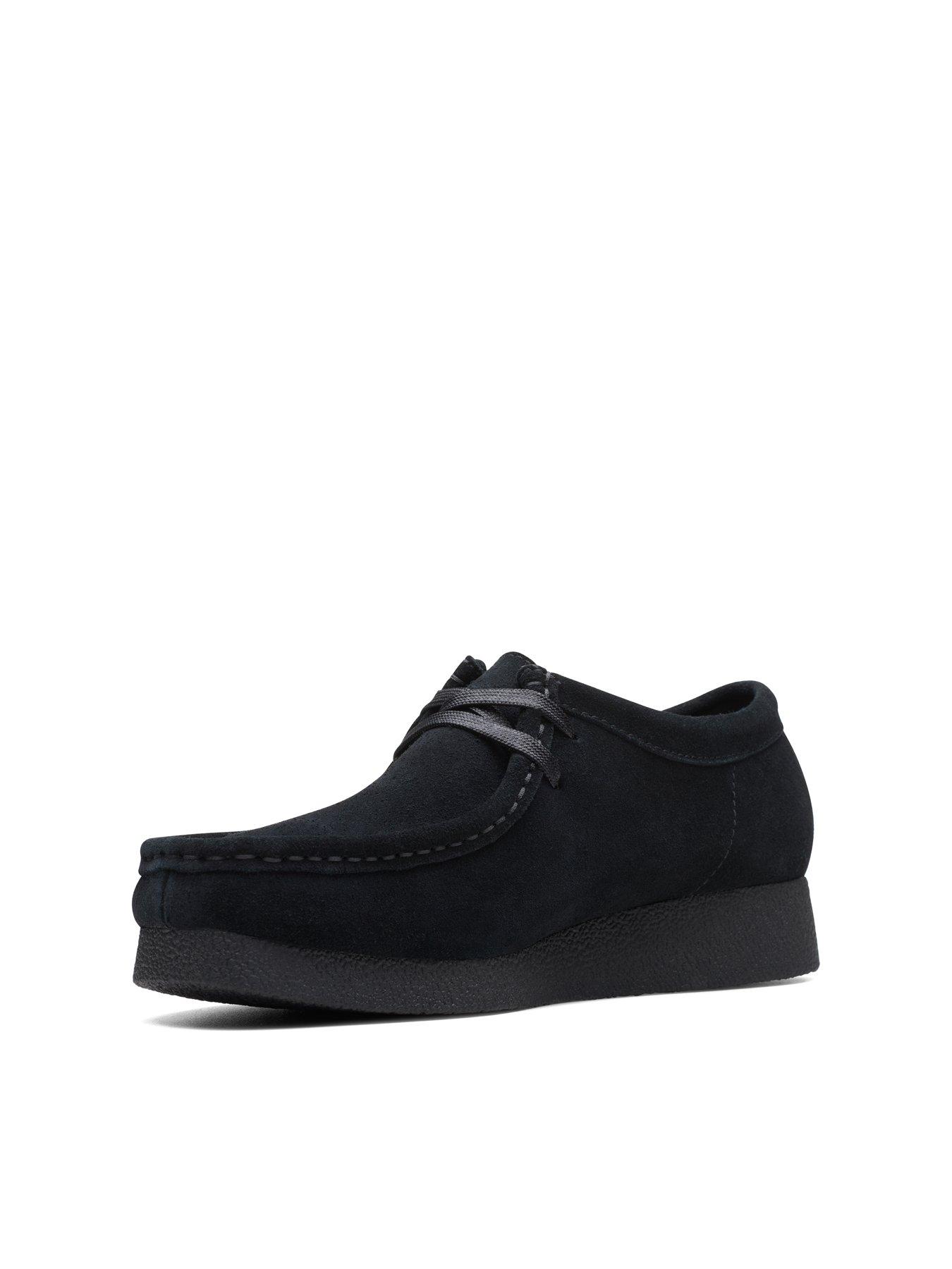 Image 6 of 7 of Clarks Wallabeeevosh Suede Shoe - Black
