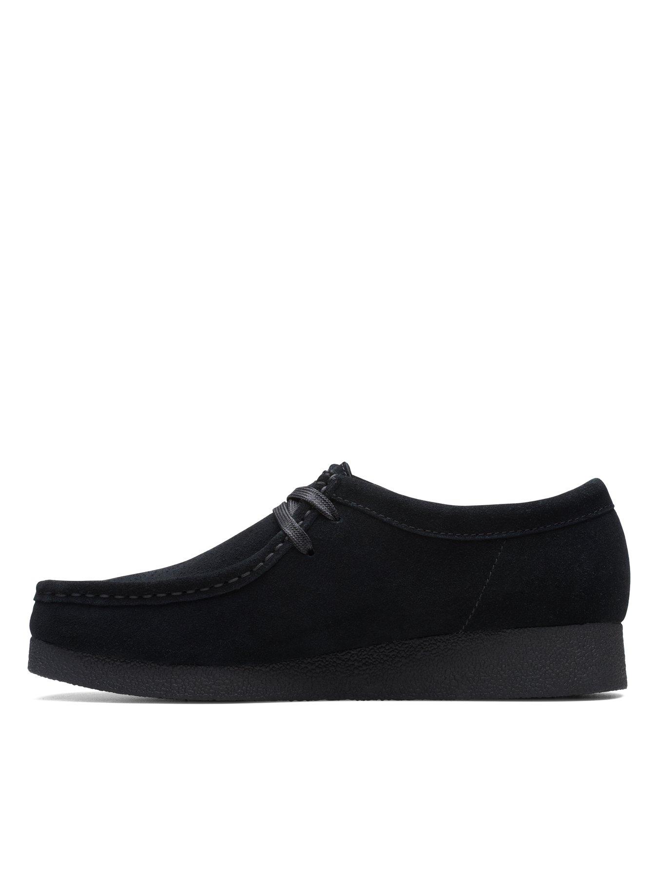 Image 7 of 7 of Clarks Wallabeeevosh Suede Shoe - Black