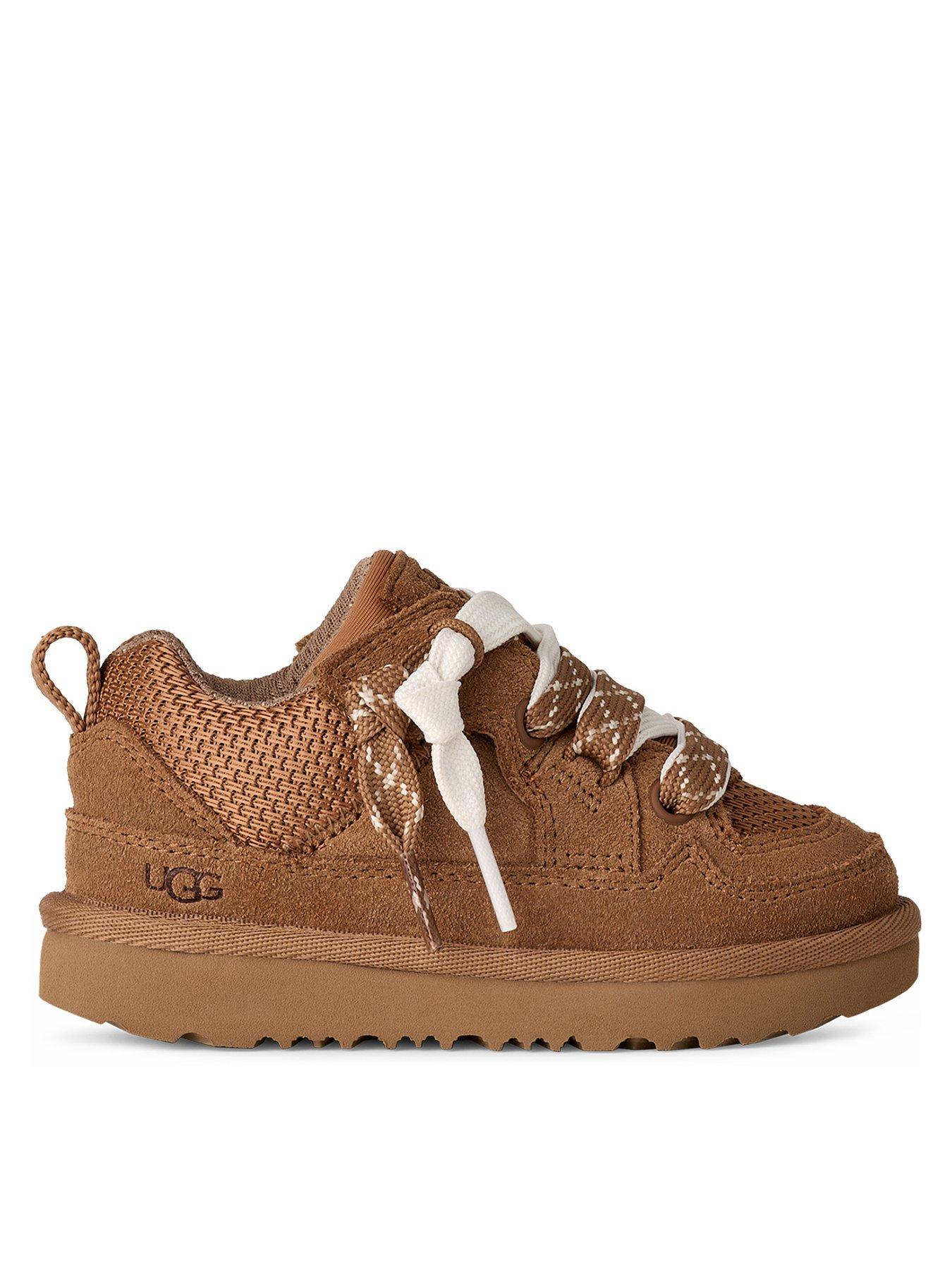  image of ugg-toddler-lo-lowmel-shoe-chestnut