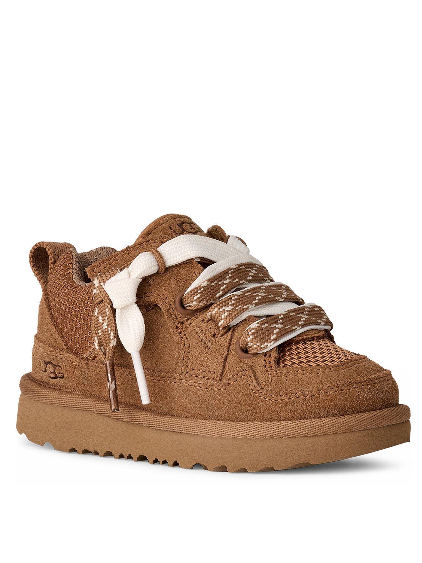  image of ugg-toddler-lo-lowmel-shoe-chestnut