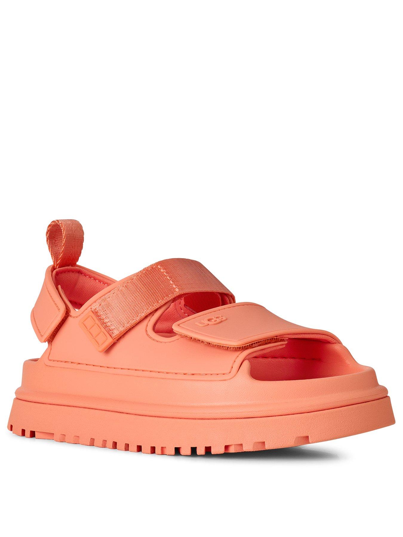 Image 2 of 6 of UGG Kids Goldenglow Sandal - Grapefruit