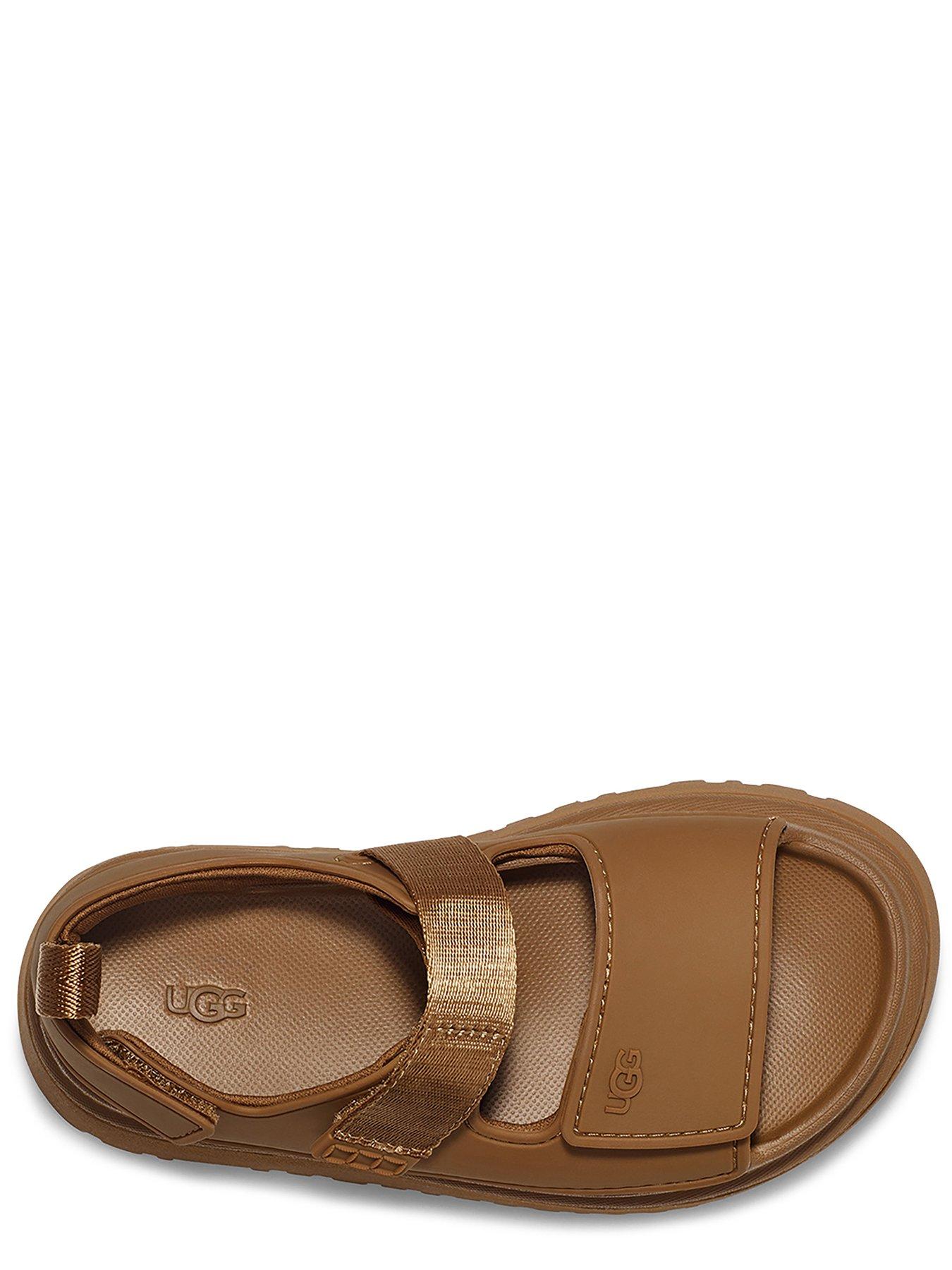  image of ugg-kids-goldenglow-sandal-bison-brown