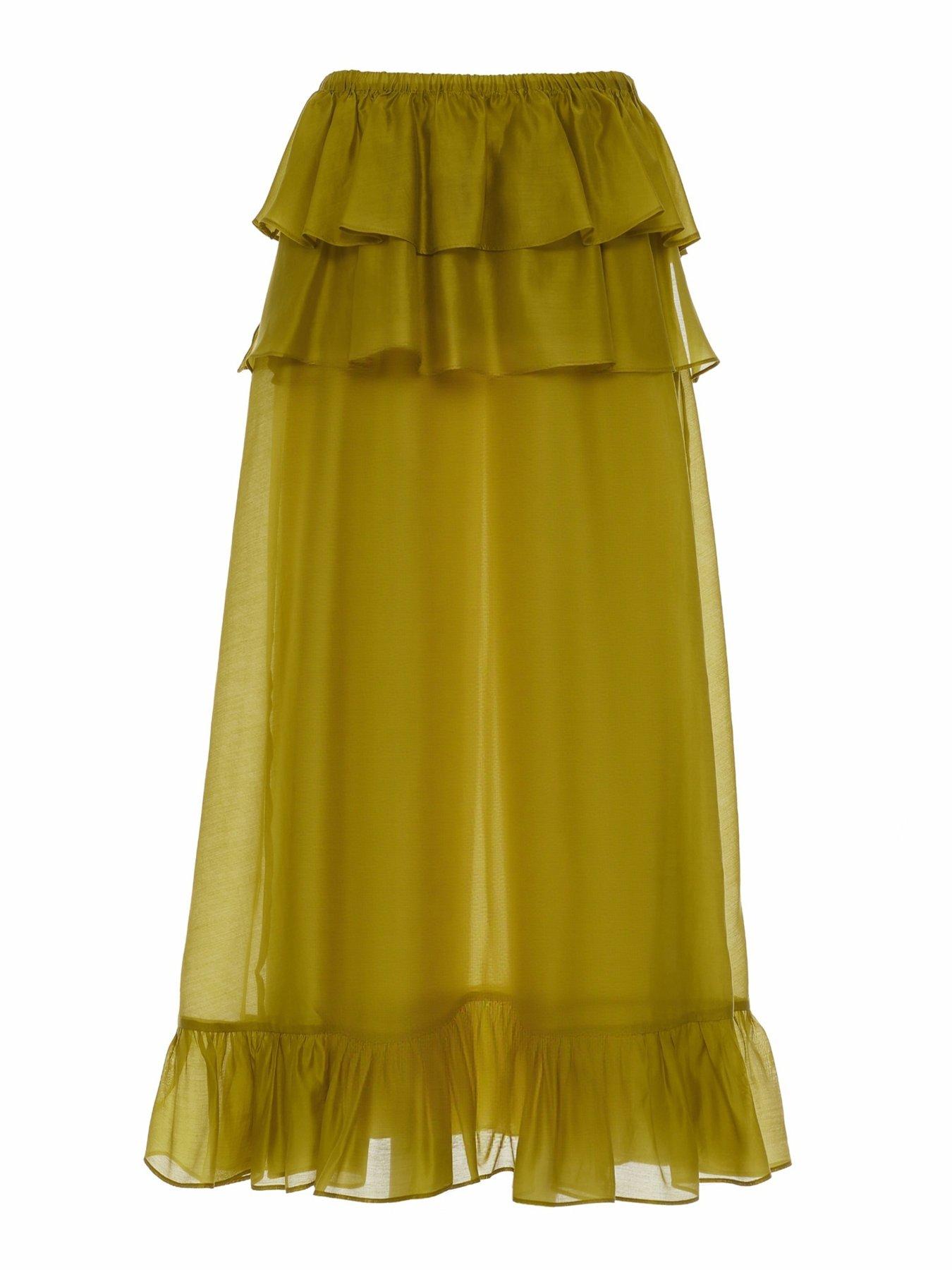 image of devotion-twins-glowve-skirt-olive